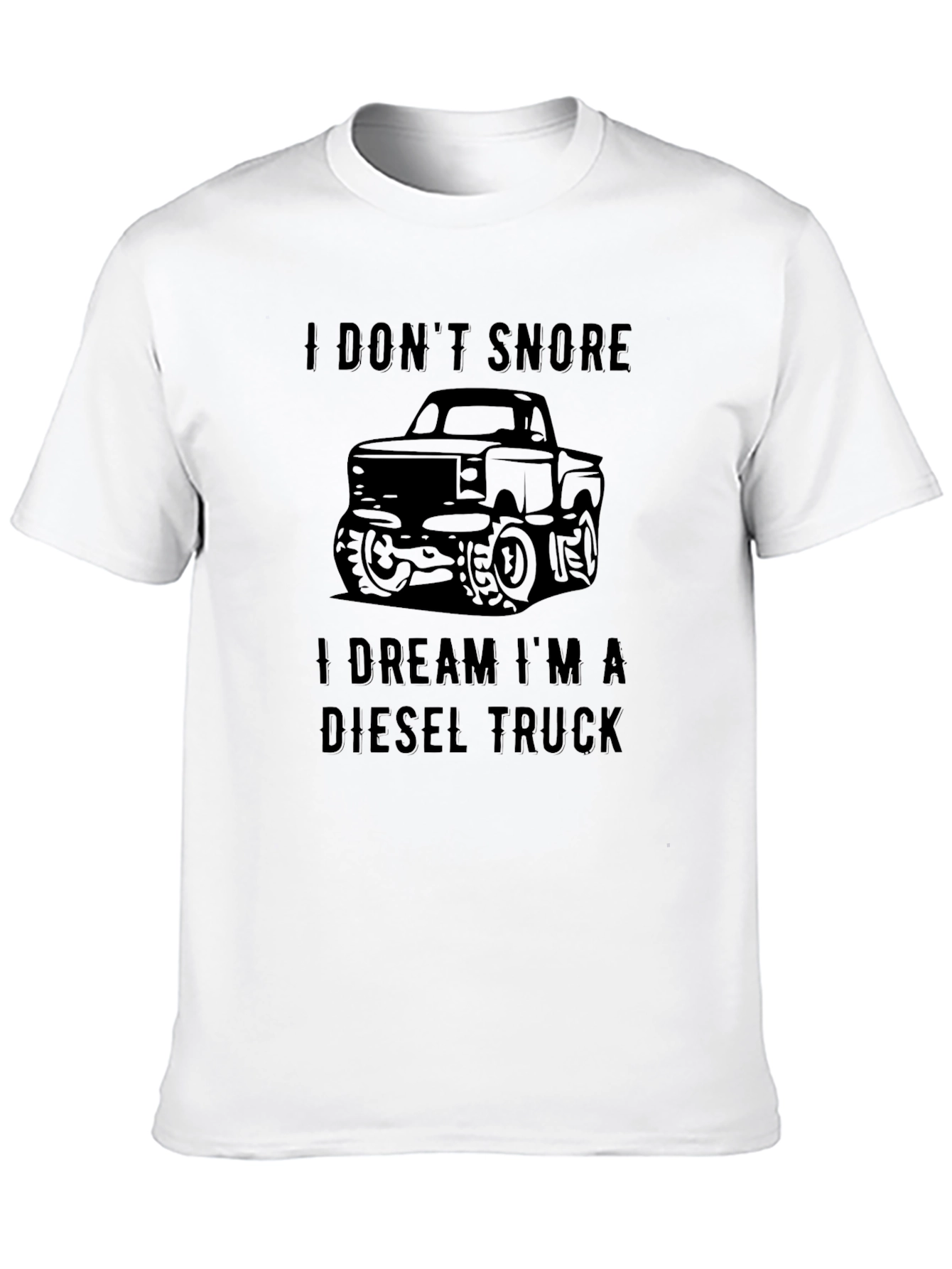 Diesel Truck Dream T-Shirt - Black Graphic Tee