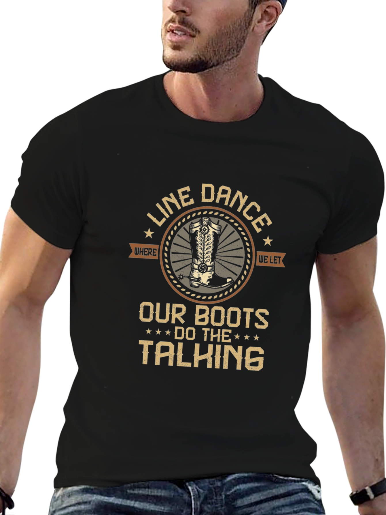 Line Dance Boots T-Shirt: Our Boots Do The Talking