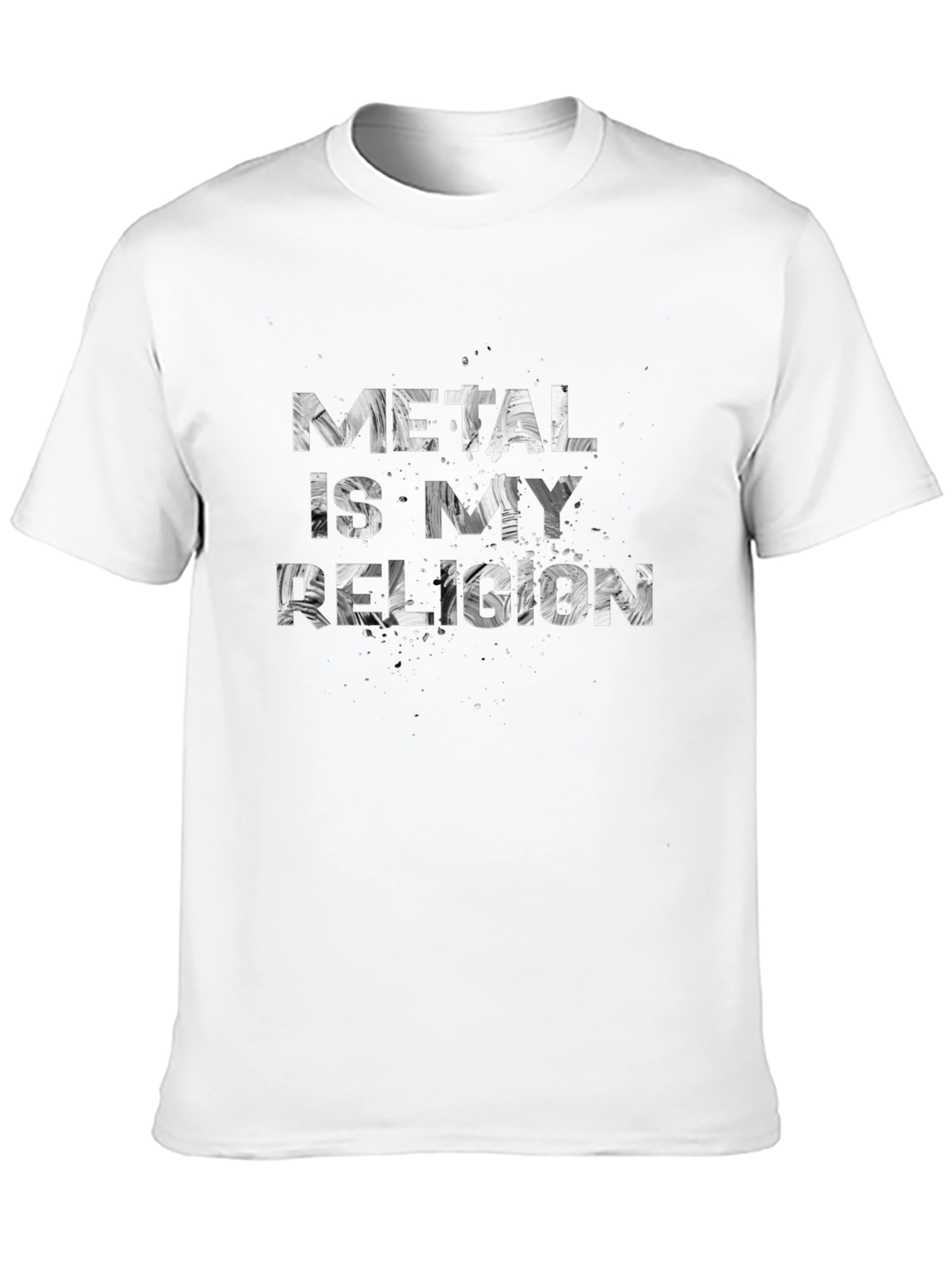 Metal Is My Religion Graphic T-Shirt