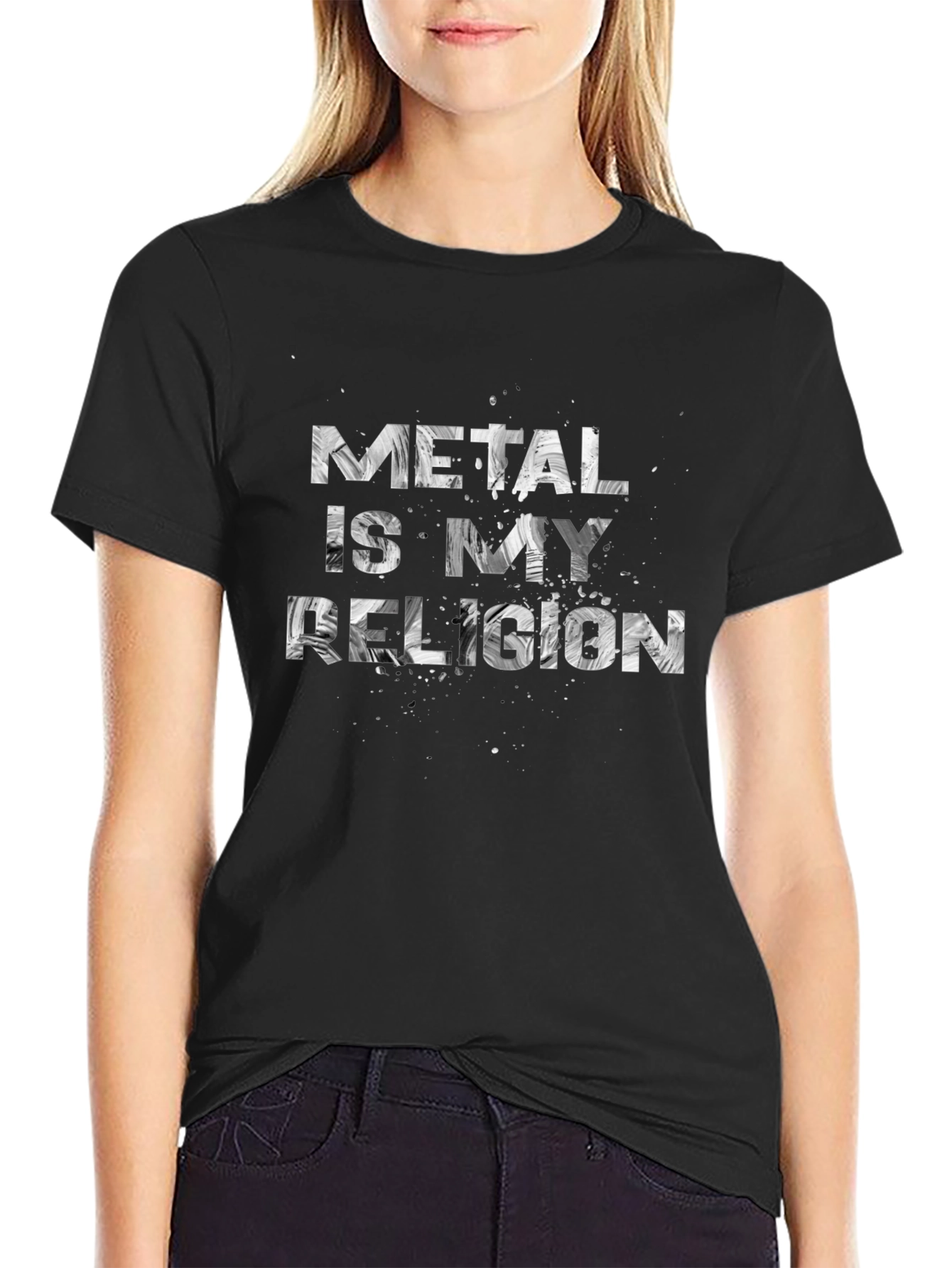 Metal Is My Religion Graphic T-Shirt