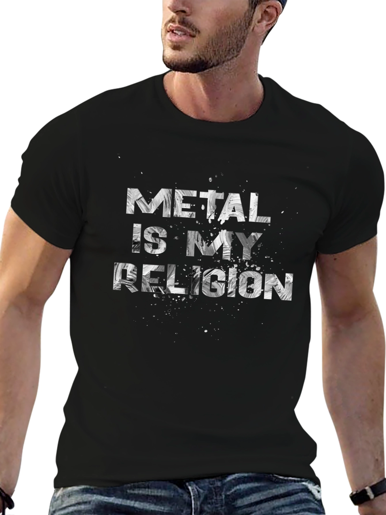 Metal Is My Religion Graphic T-Shirt