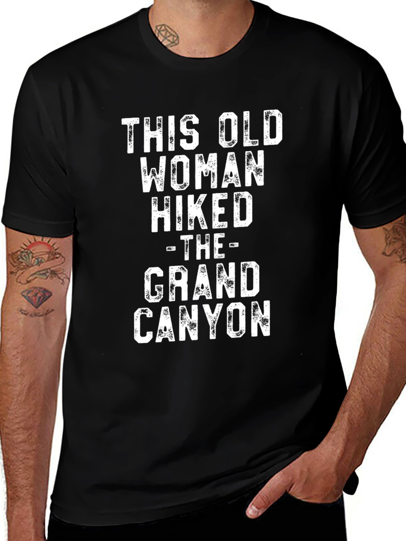 This Old Woman Hiked Grand Canyon T-Shirt