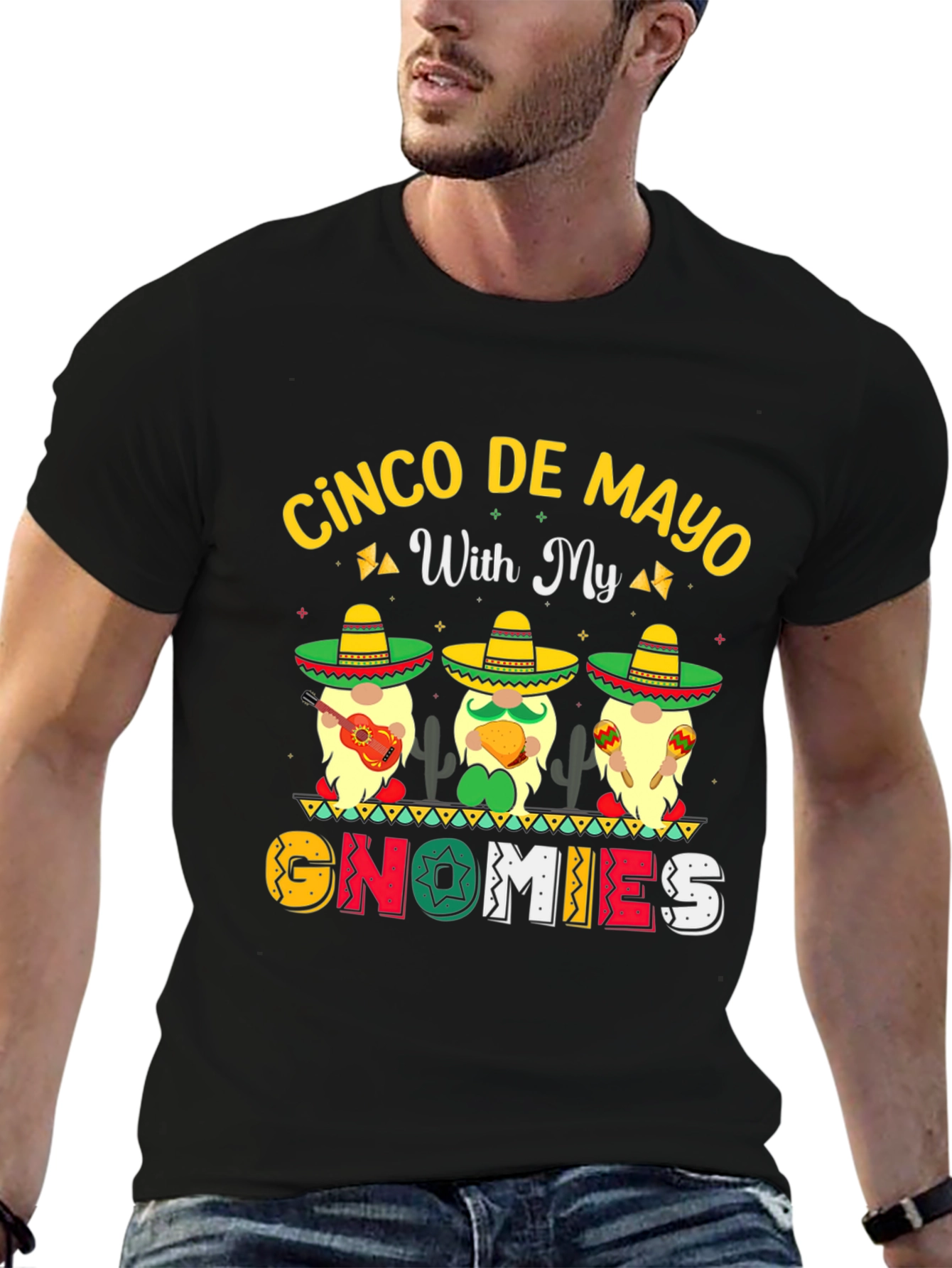 Cinco De Mayo Gnomies T-Shirt