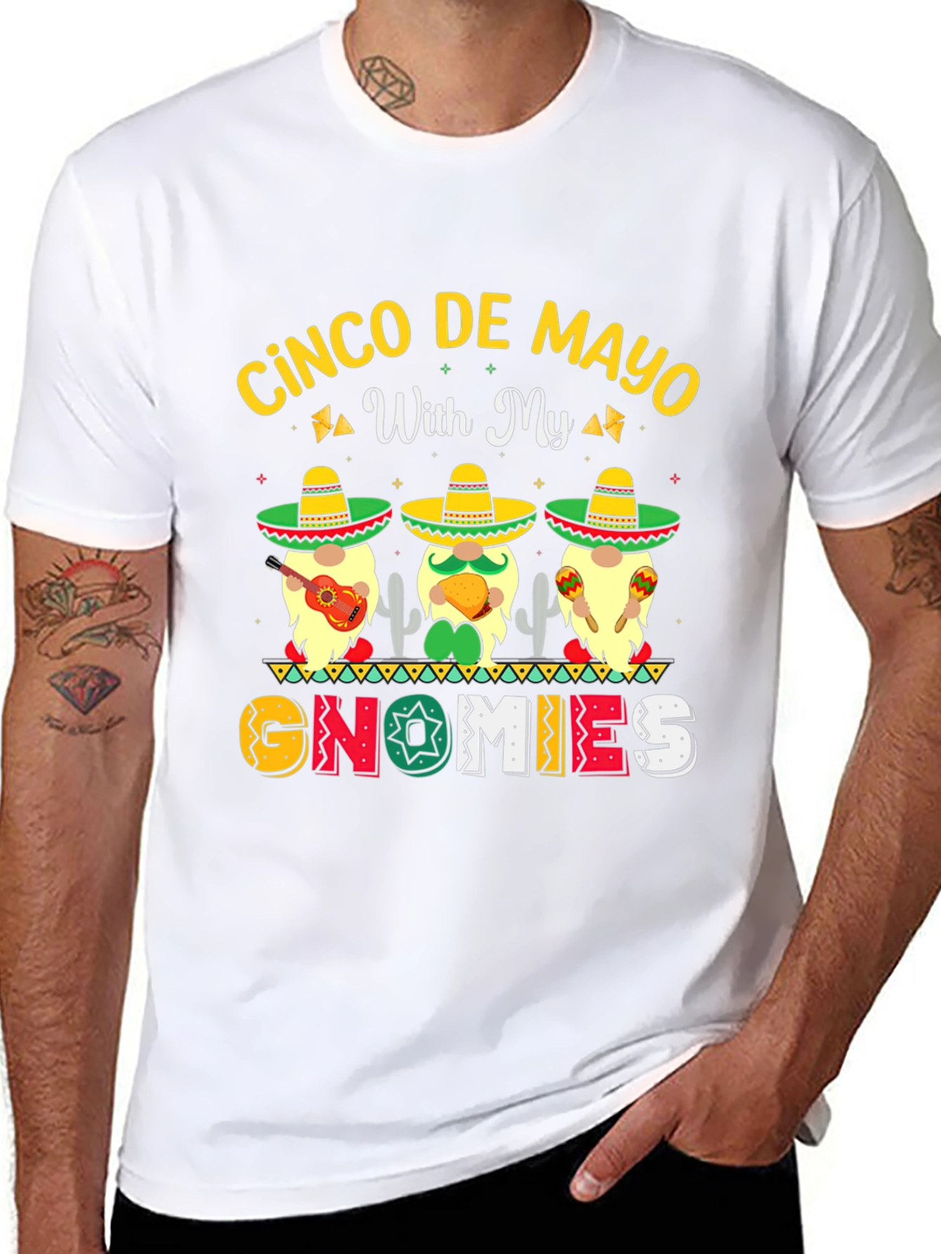 Cinco De Mayo Gnomies T-Shirt