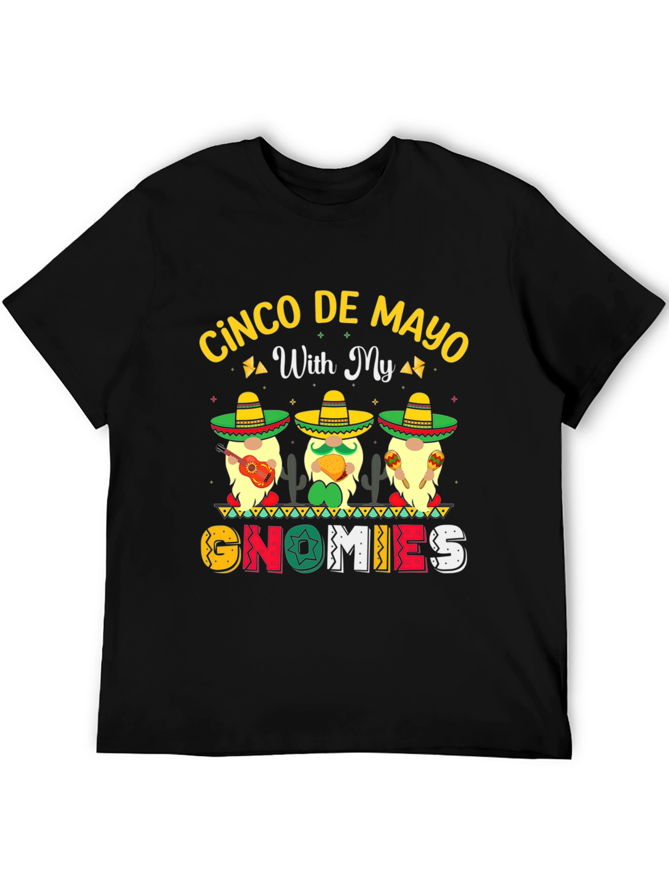Cinco De Mayo Gnomies T-Shirt