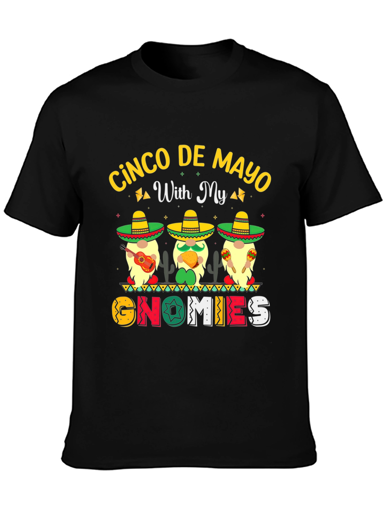 Cinco De Mayo Gnomies T-Shirt