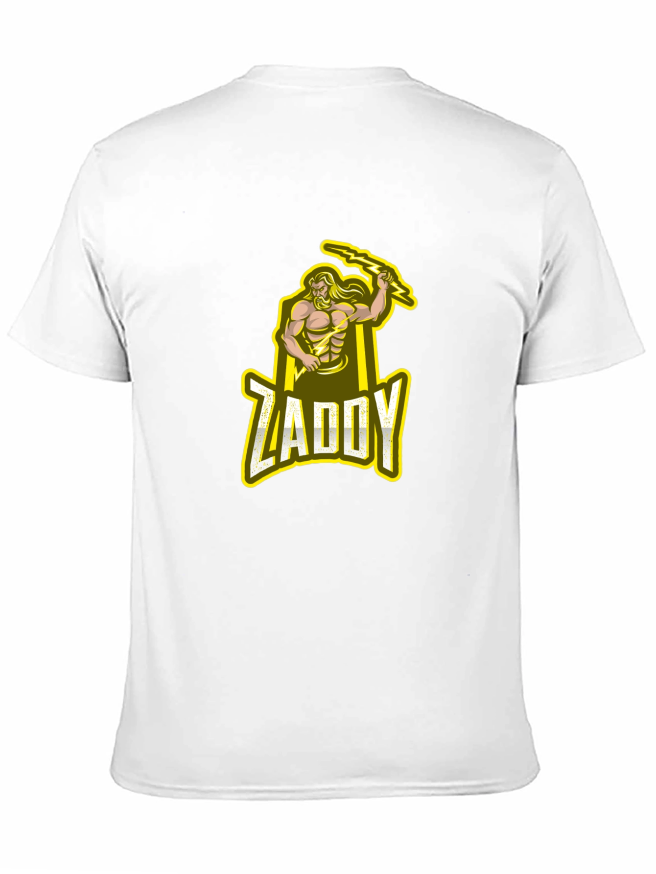 Zaddy T-Shirt - Black Cotton Tee with Graphic Print