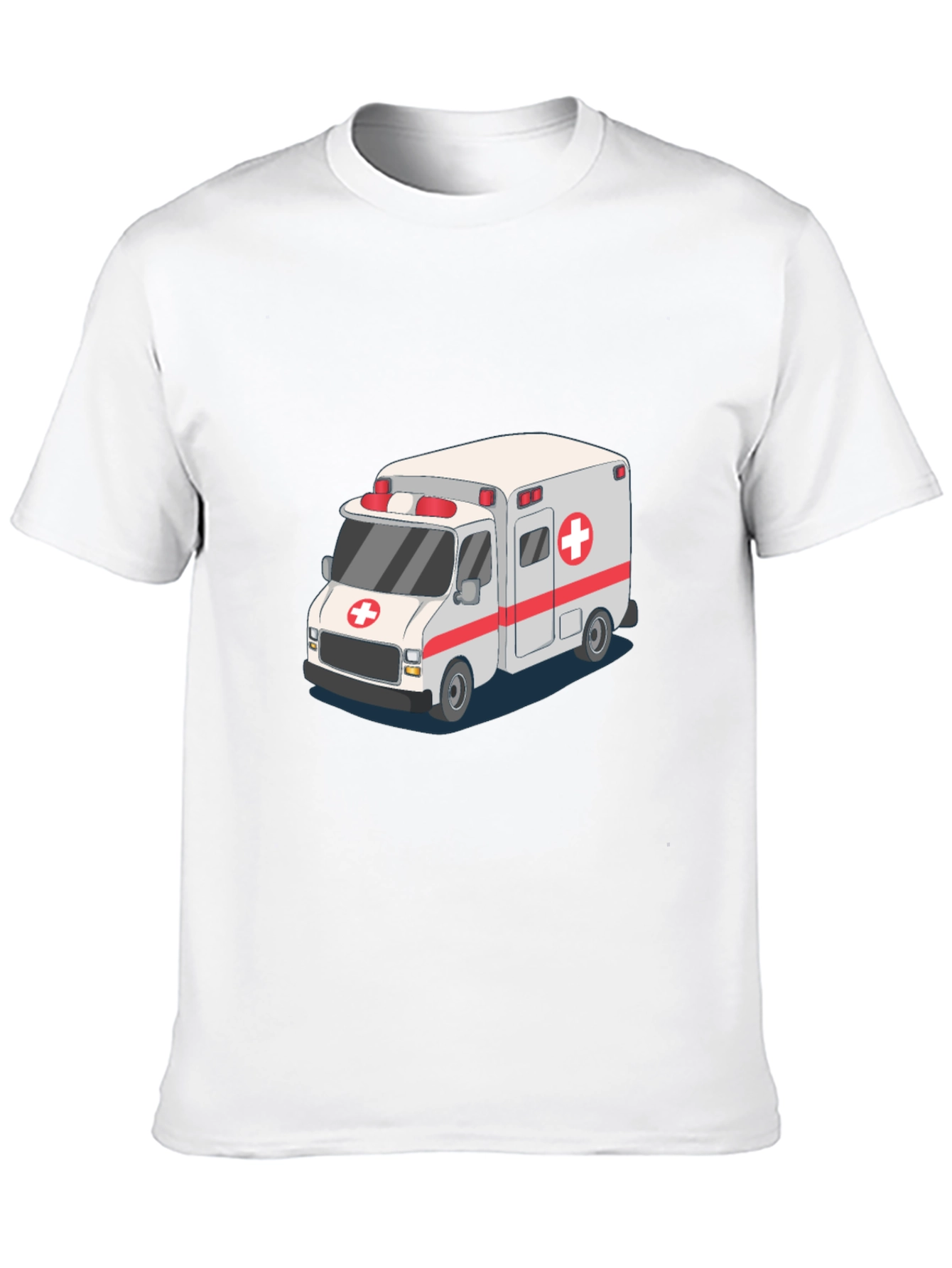 Ambulance Graphic Tee - Medical Hero Tribute