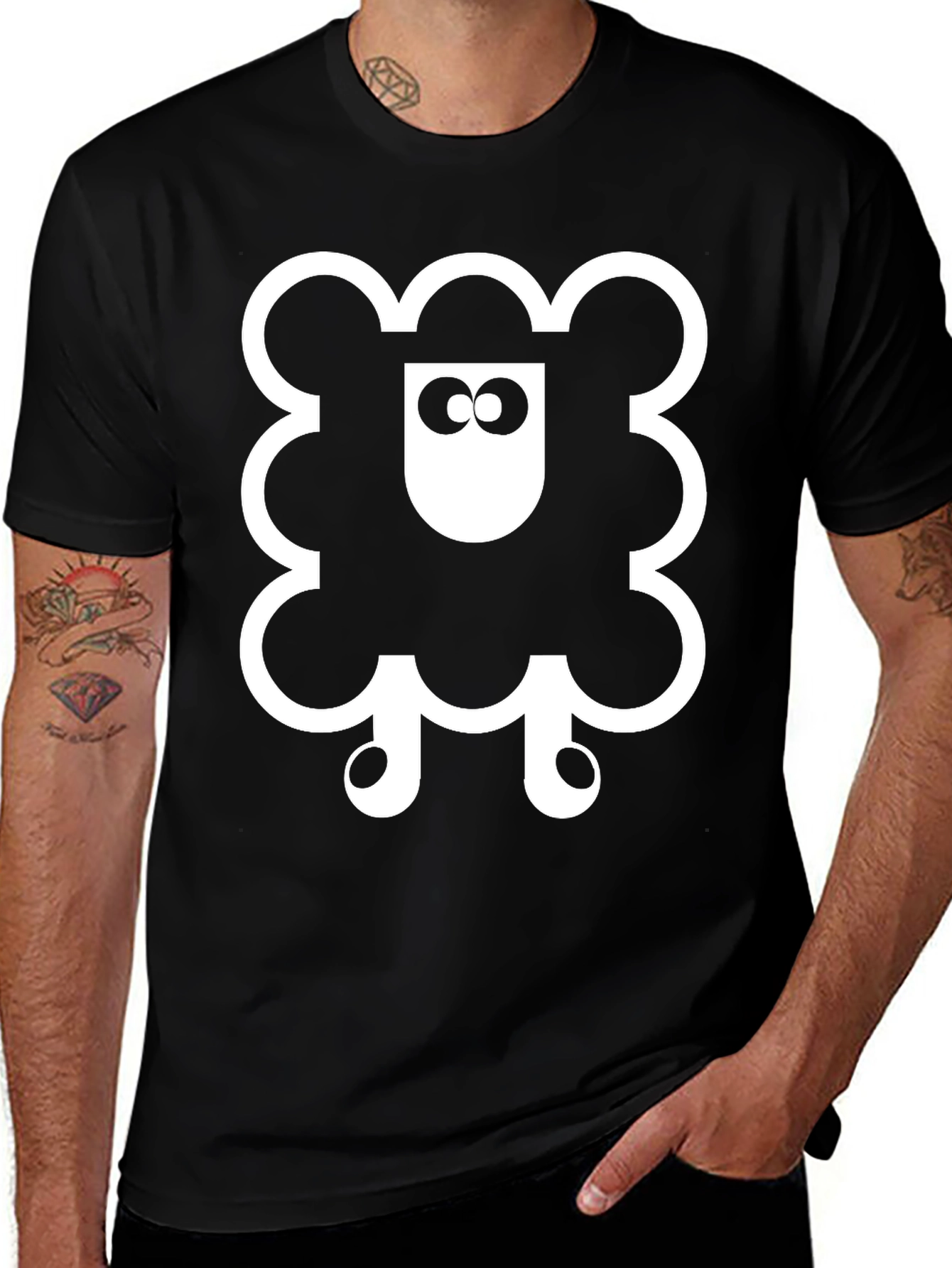 Black Sheep T-Shirt - Unique Graphic Tee