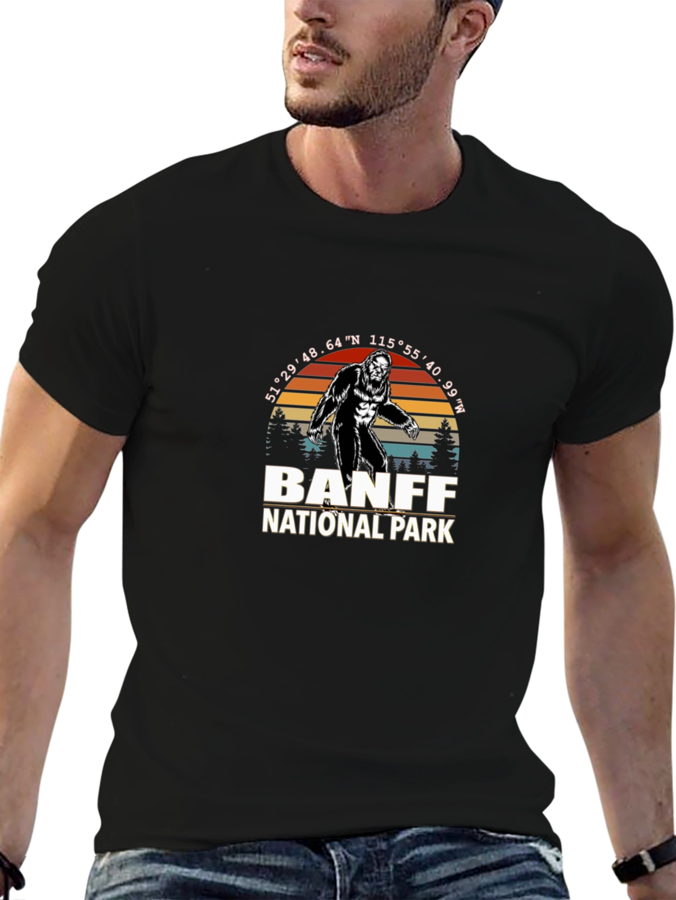 Banff National Park Bigfoot T-Shirt