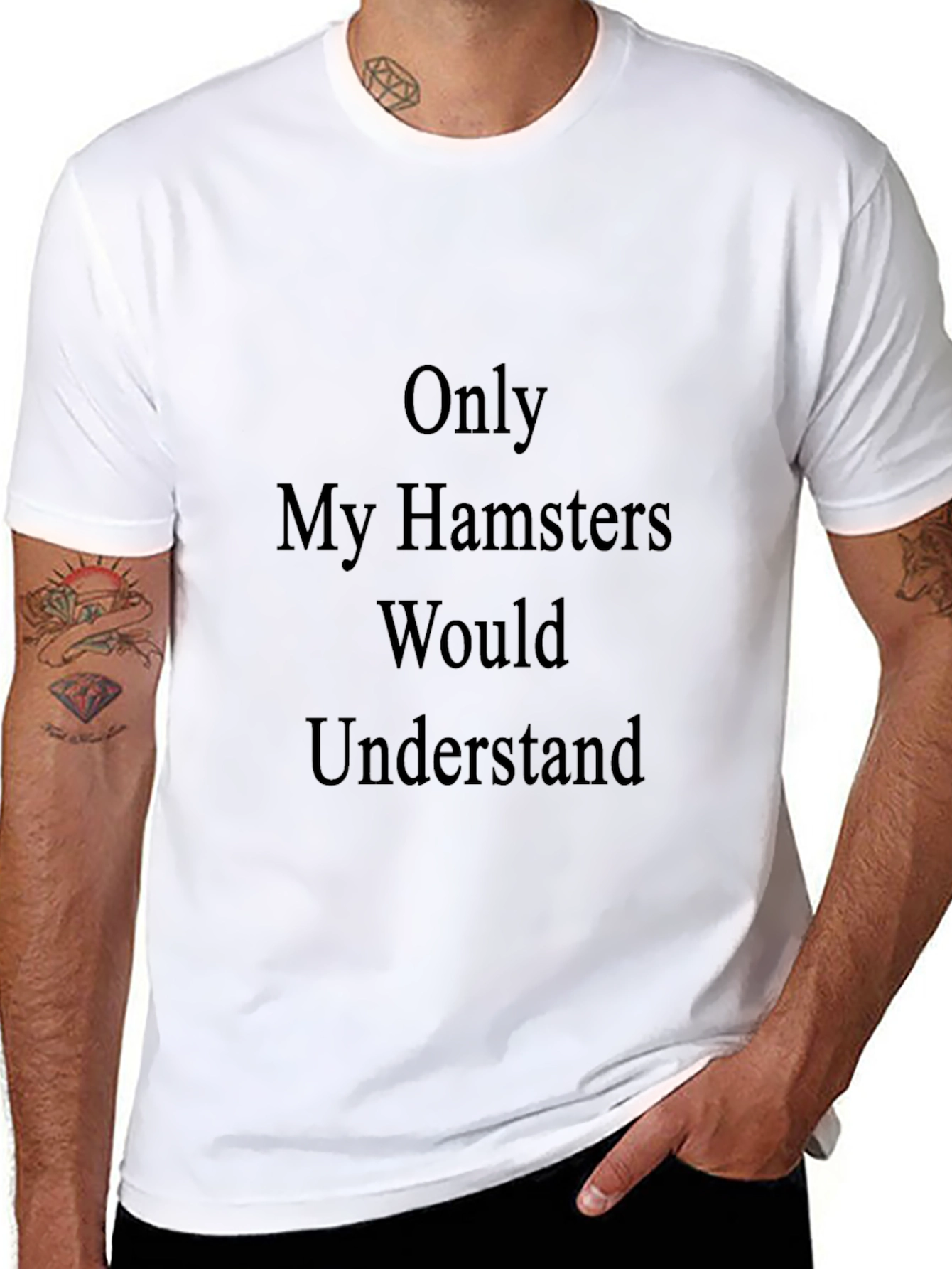 Hamster Lover T-Shirt - Only My Hamsters Understand Tee