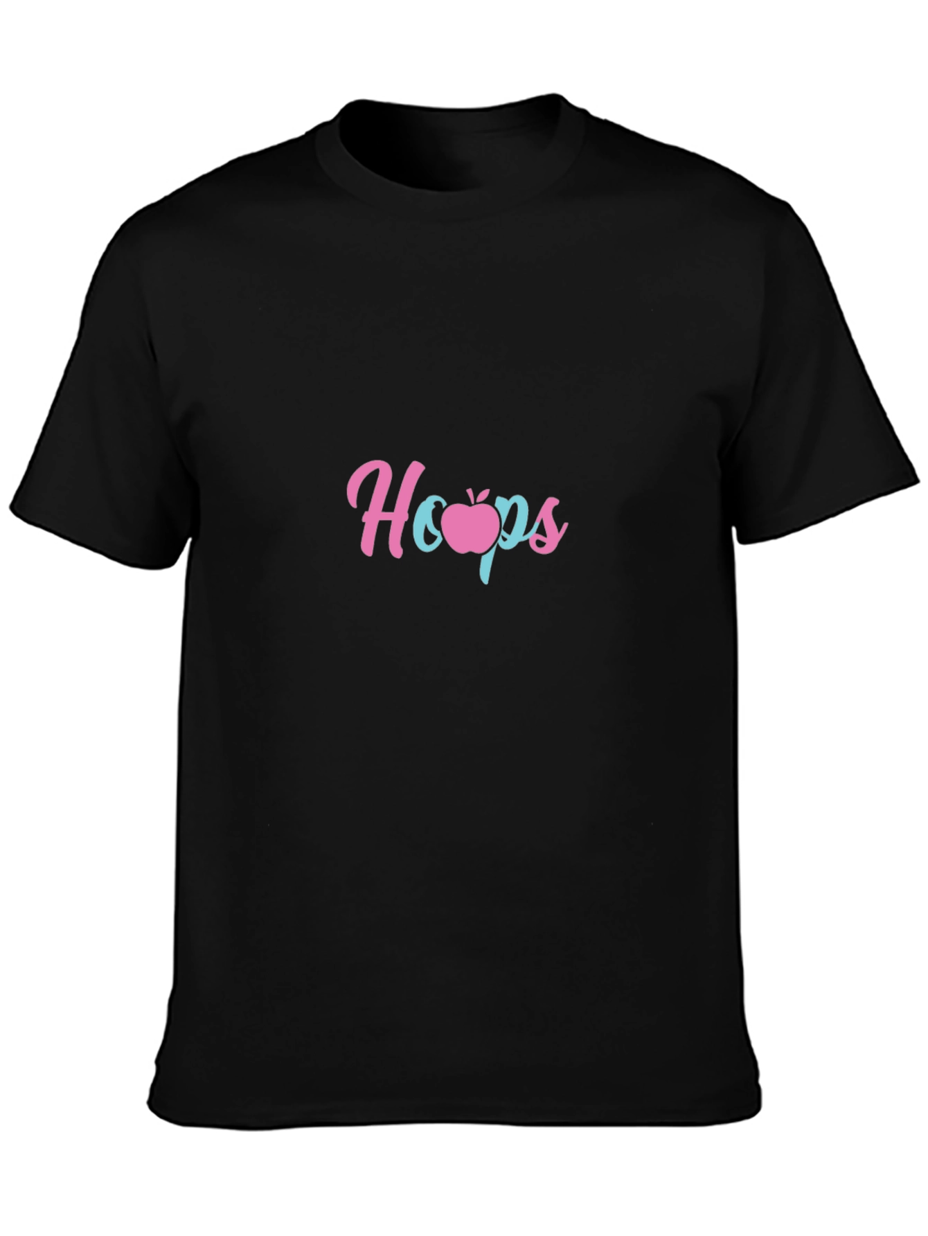 Hoops Graphic Tee - Stylish Black T-Shirt