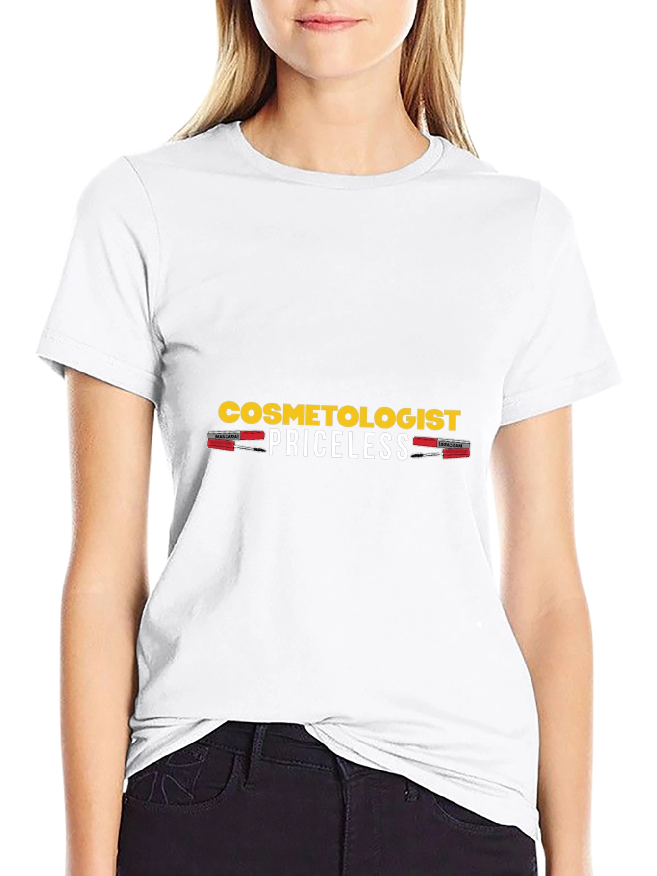 Cosmetologist Priceless Black T-Shirt