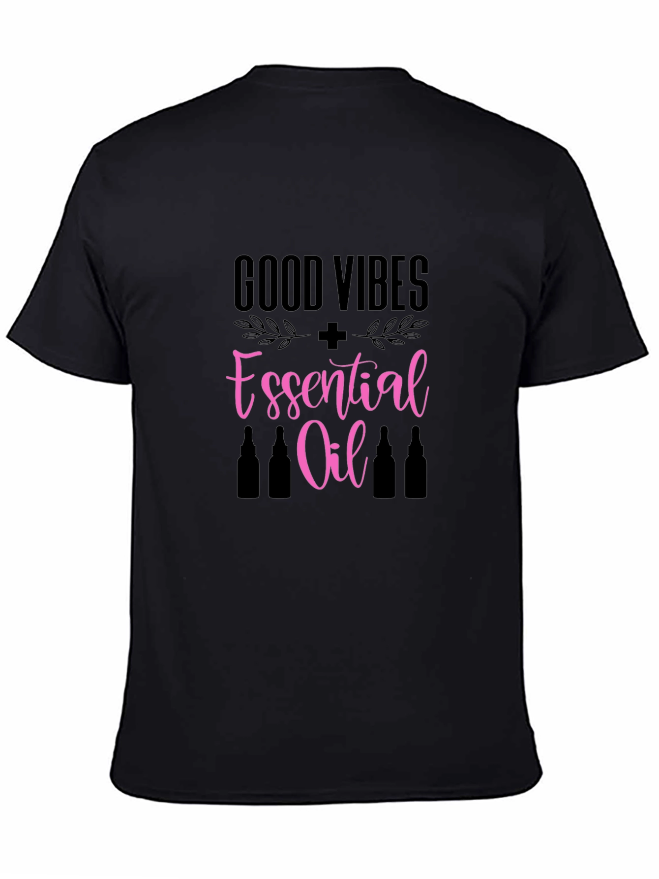 Good Vibes Essential Oil Graphic T-Shirt