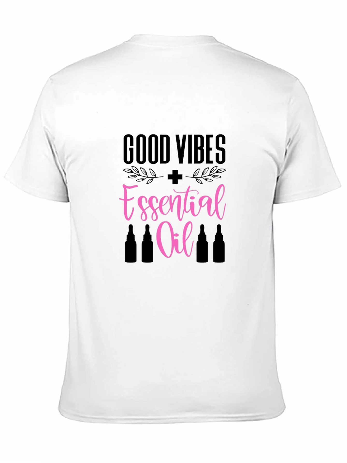 Good Vibes Essential Oil Graphic T-Shirt