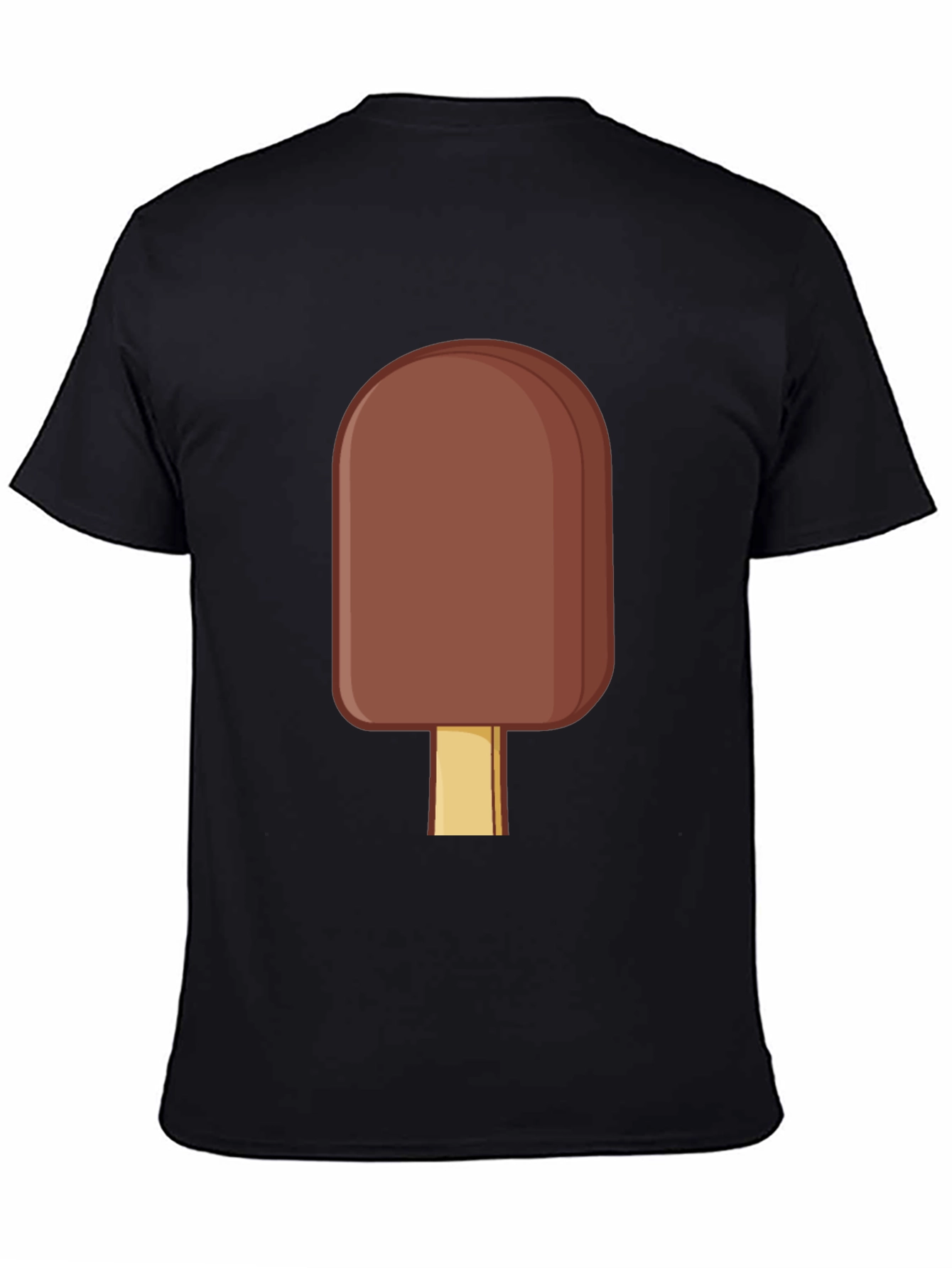Chocolate Popsicle Graphic Tee - Novelty T-Shirt