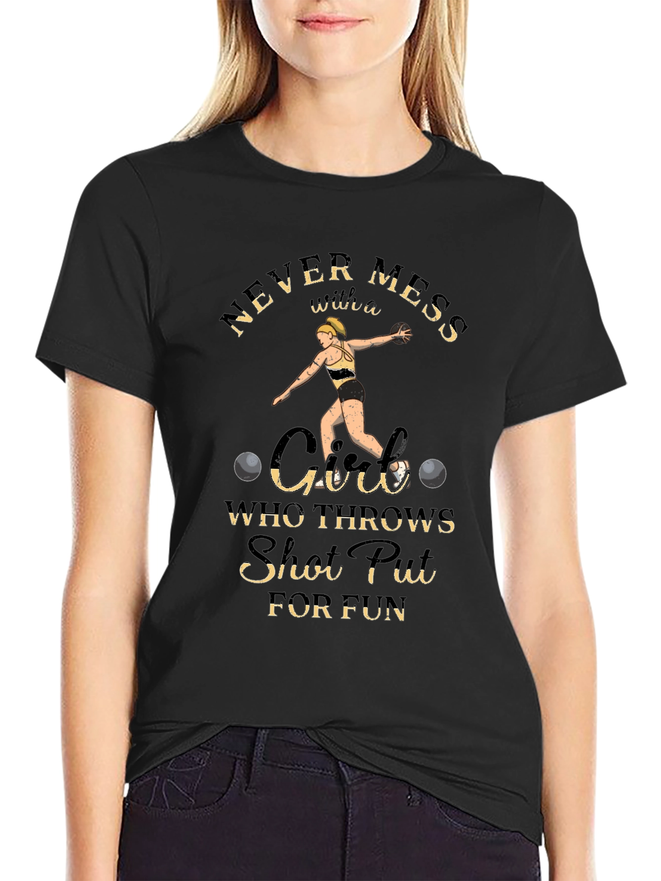 Shot Put Girl T-Shirt