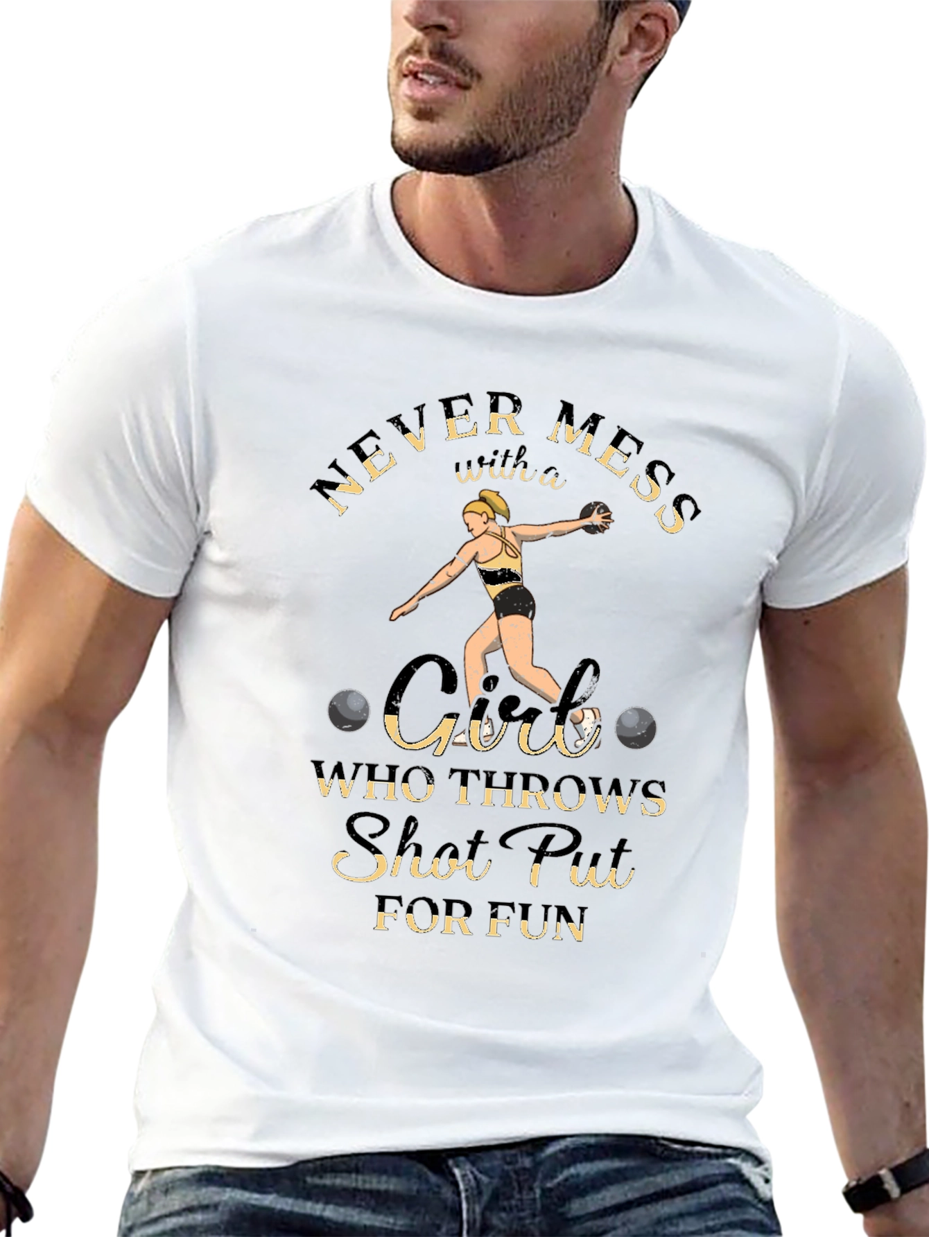 Shot Put Girl T-Shirt