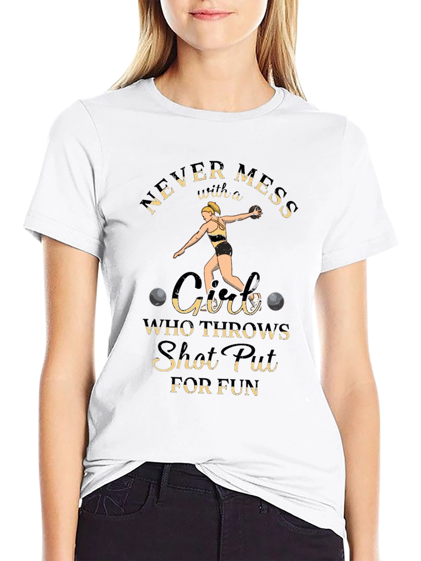 Shot Put Girl T-Shirt