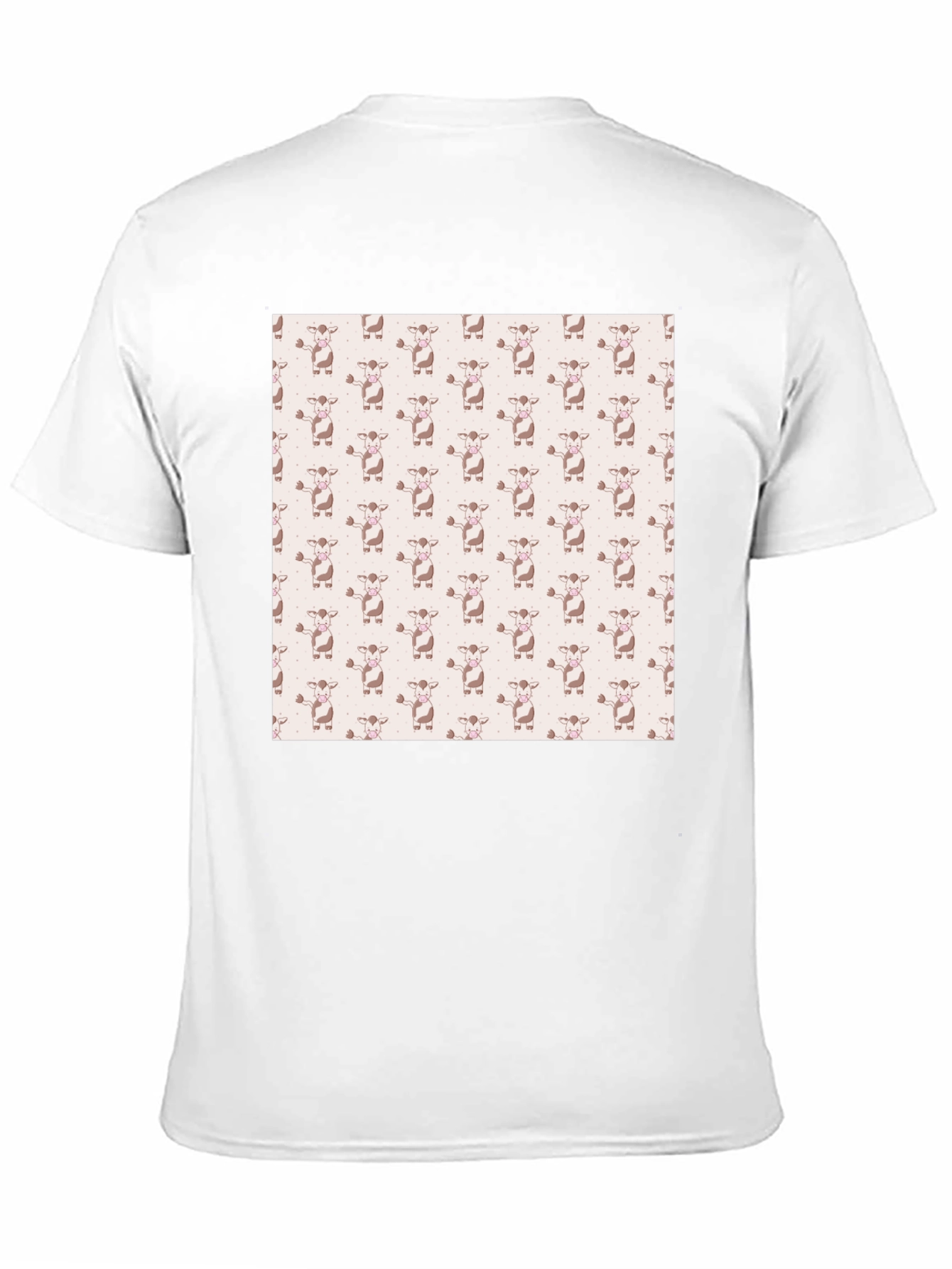 Cow Print T-Shirt - Quirky & Comfortable