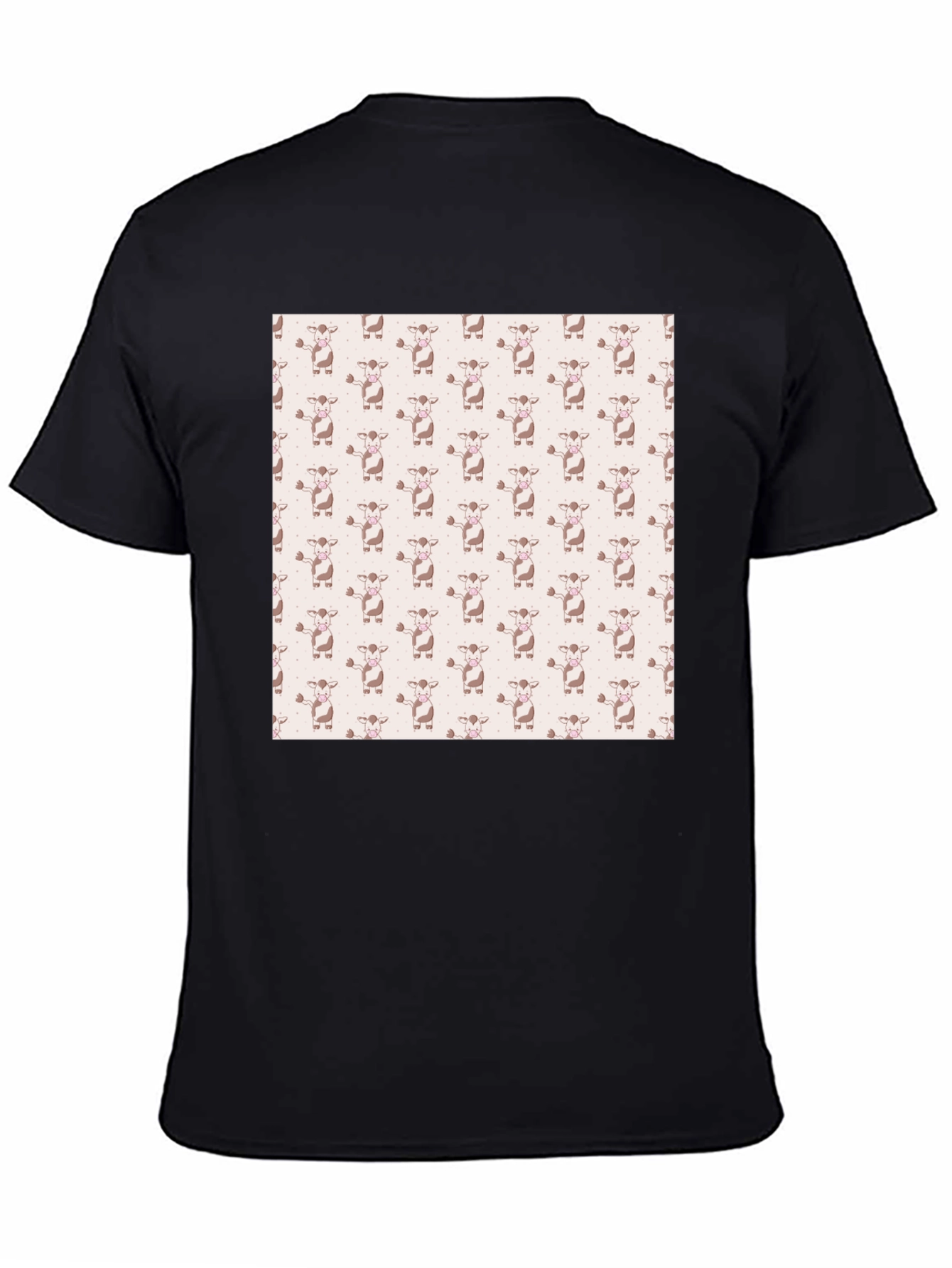 Cow Print T-Shirt - Quirky & Comfortable