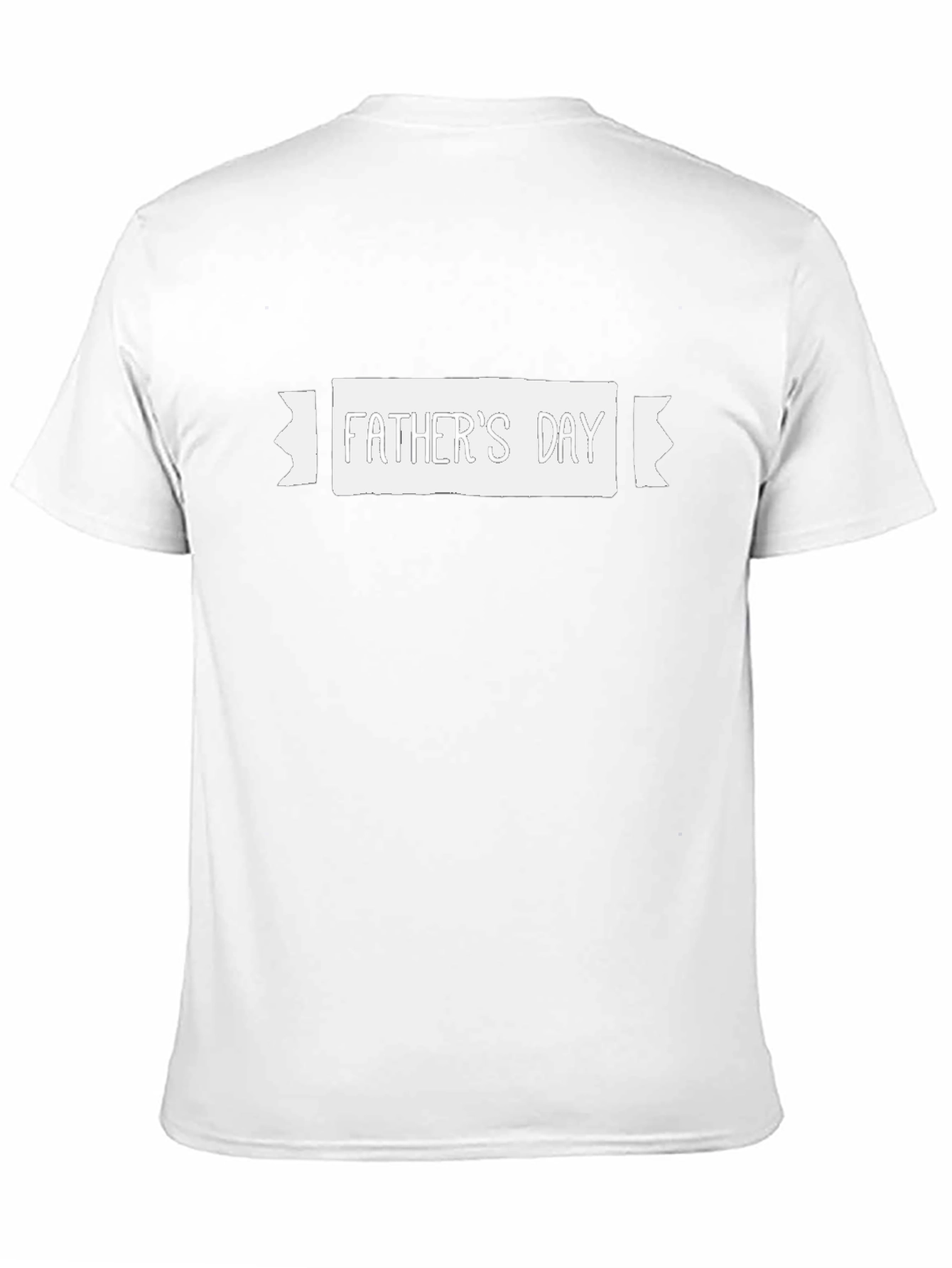 Fathers Day Graphic Tee - Black