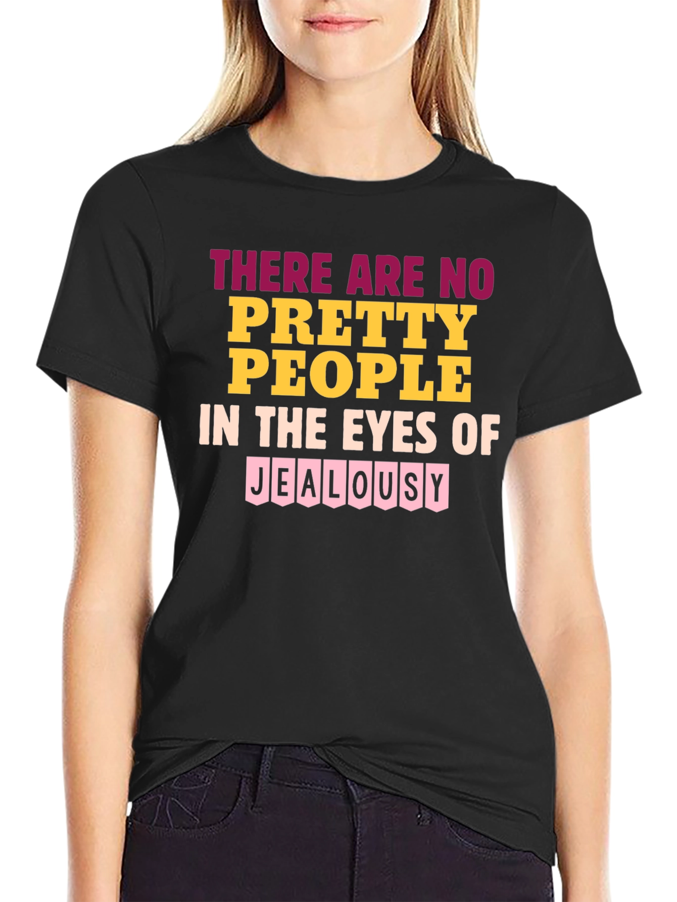 Jealousy Graphic Tee - Unique Statement Shirt