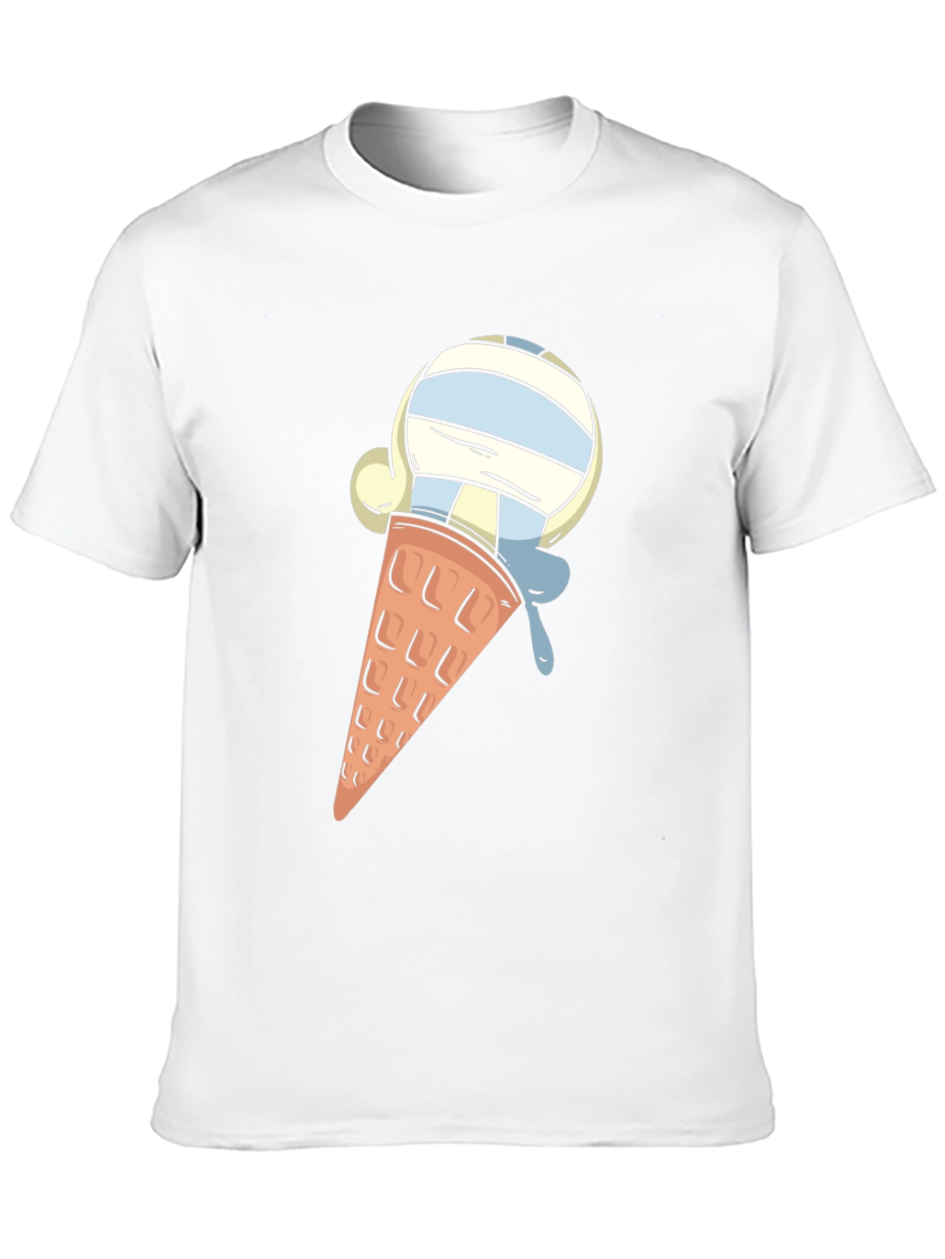 Ice Cream Cone Graphic T-Shirt - Casual Comfort