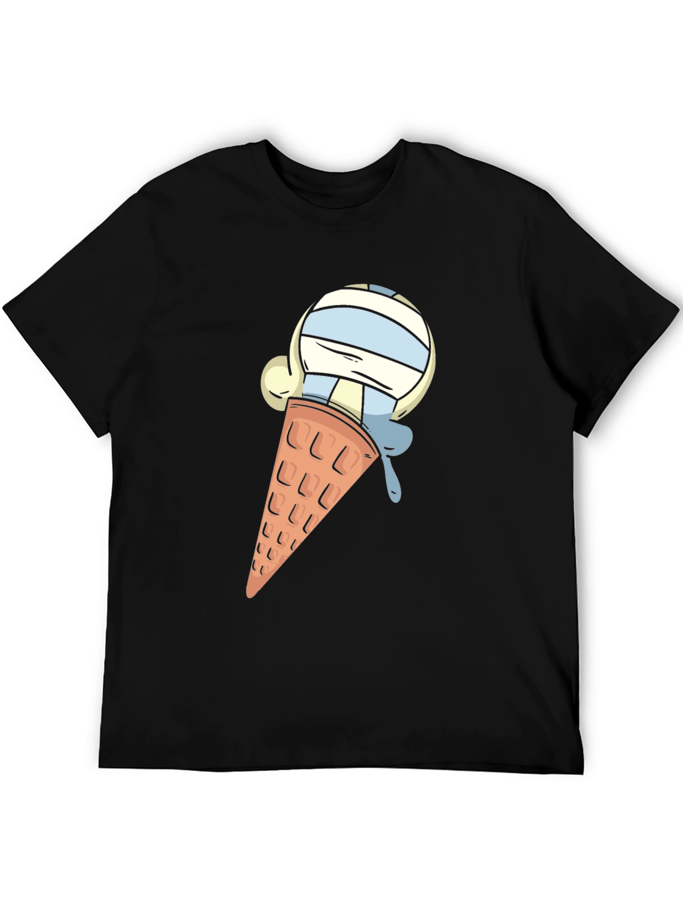 Ice Cream Cone Graphic T-Shirt - Casual Comfort