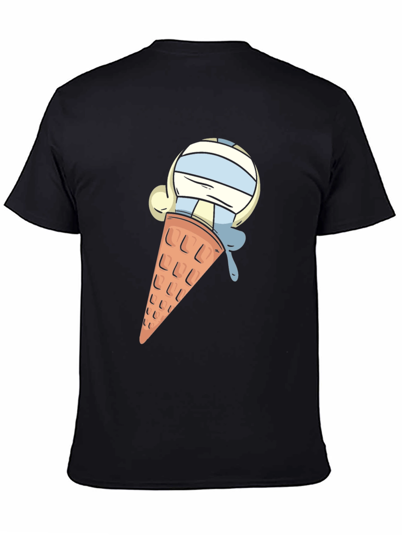 Ice Cream Cone Graphic T-Shirt - Casual Comfort