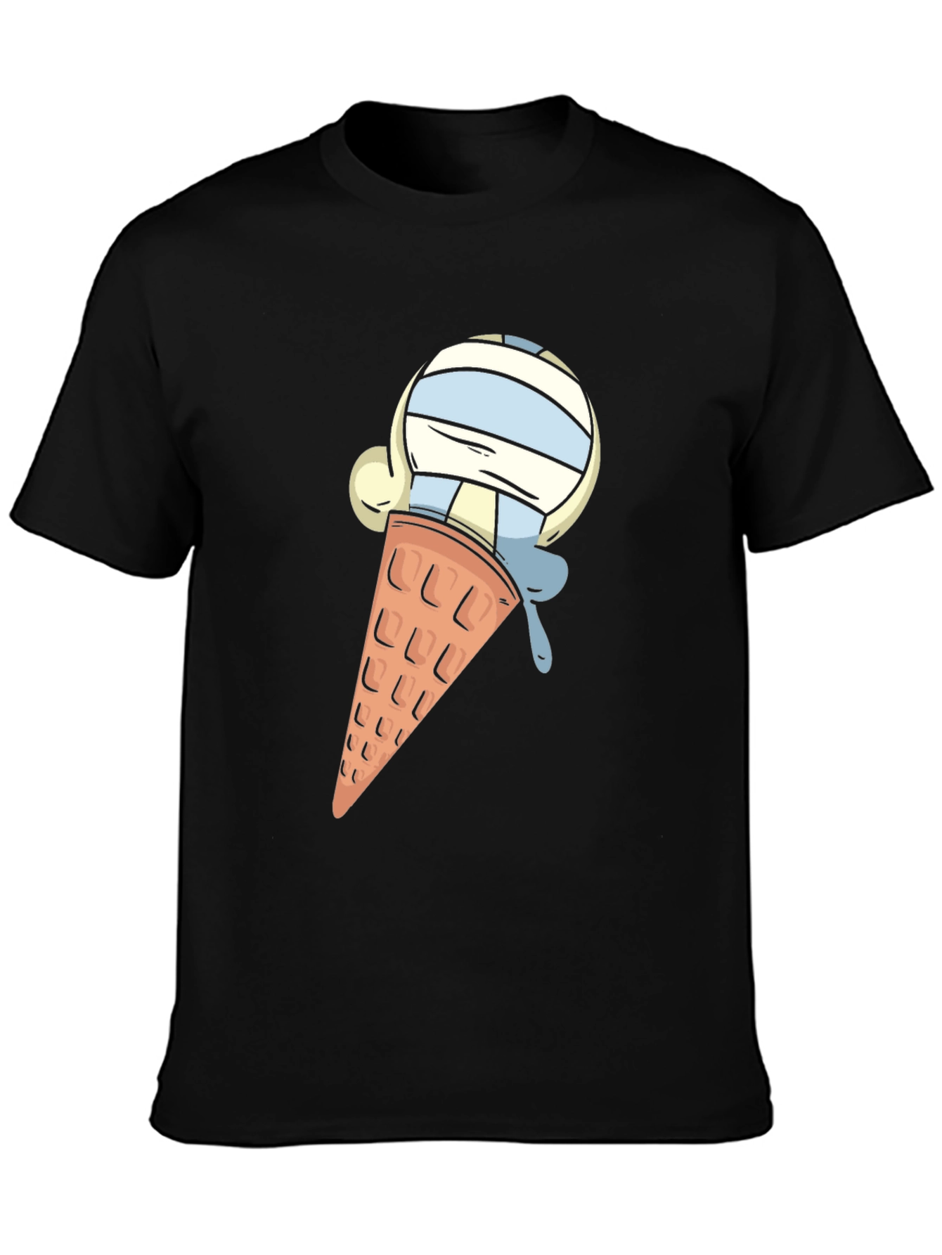 Ice Cream Cone Graphic T-Shirt - Casual Comfort