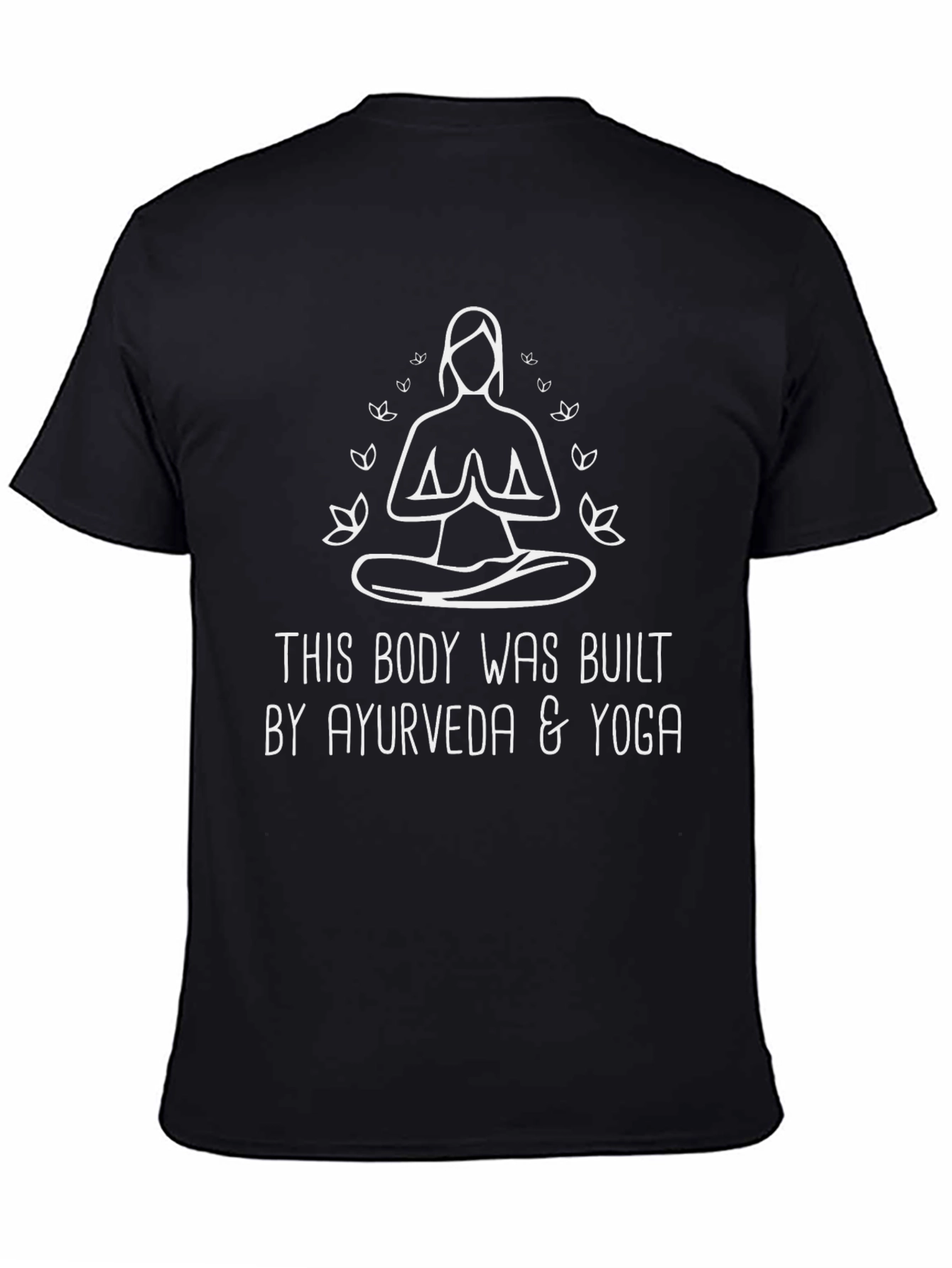 Ayurveda & Yoga Built Body Graphic T-Shirt