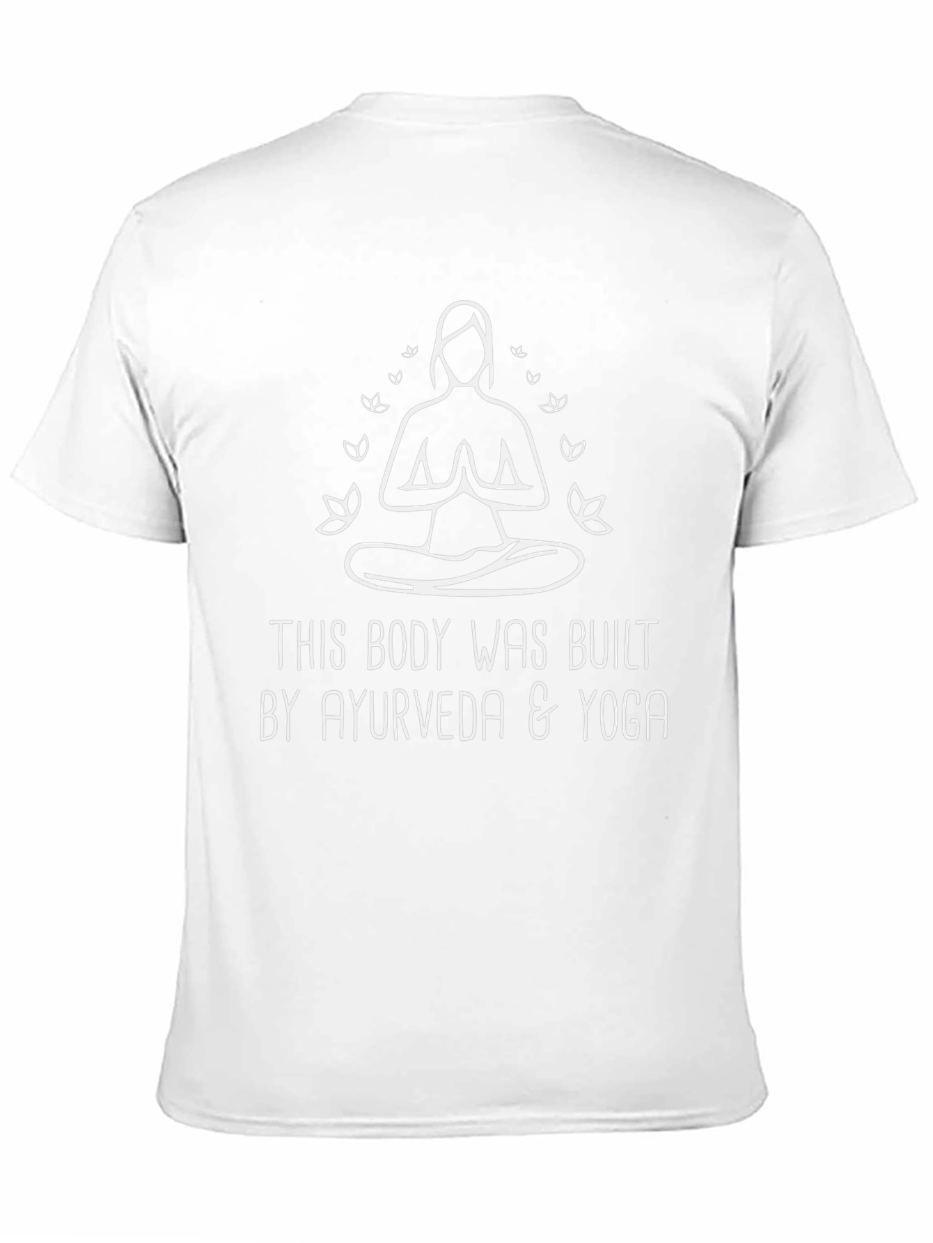 Ayurveda & Yoga Built Body Graphic T-Shirt