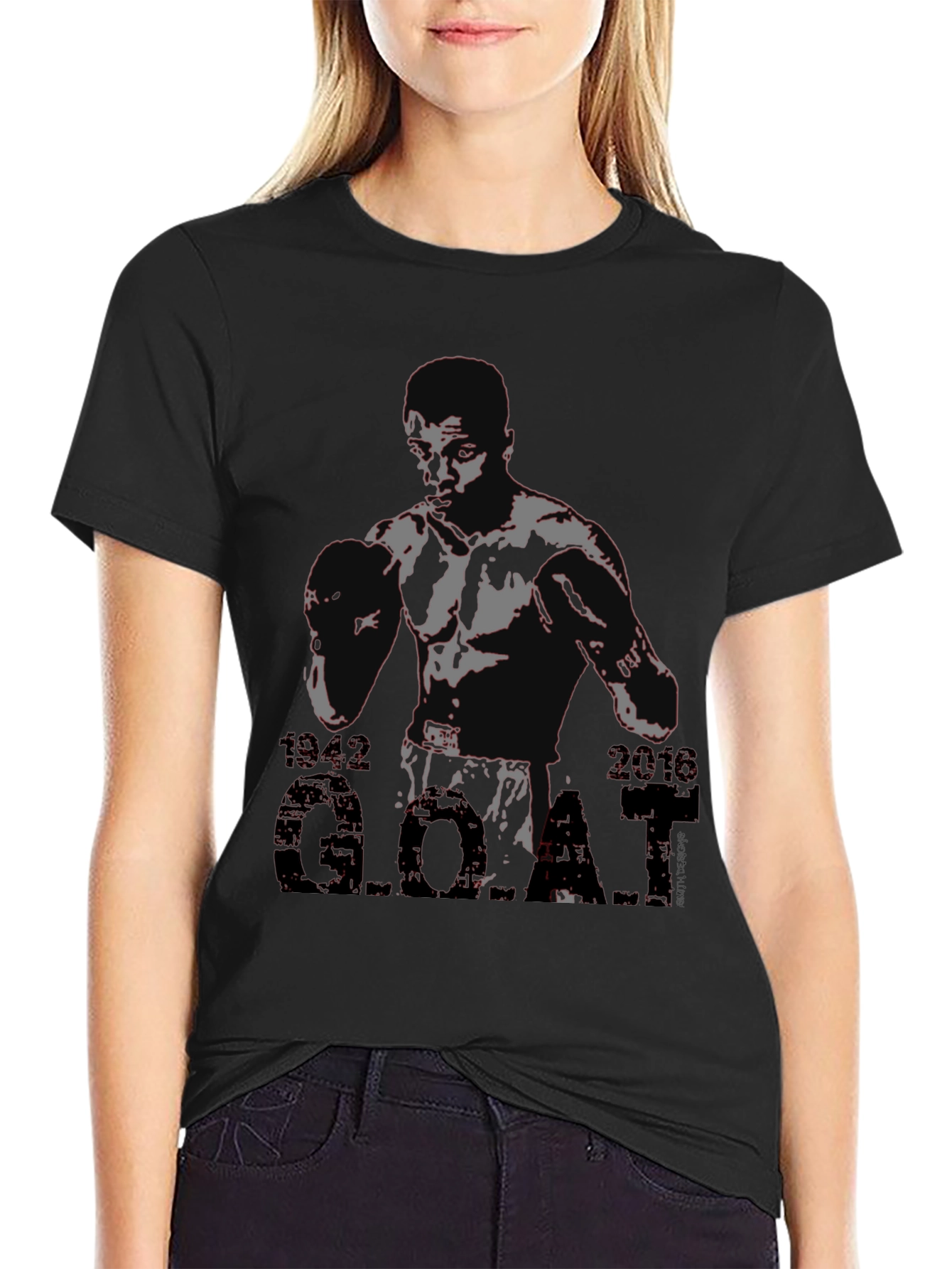 Muhammad Ali GOAT Graphic T-Shirt