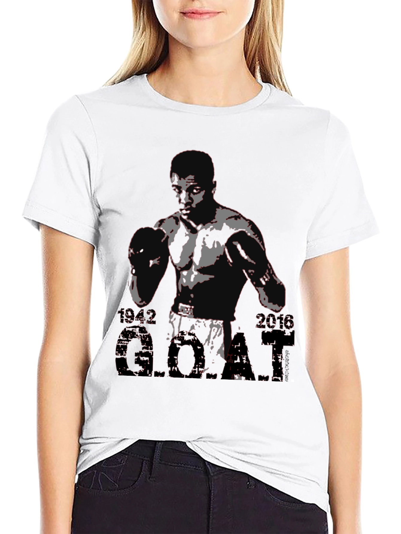 Muhammad Ali GOAT Graphic T-Shirt
