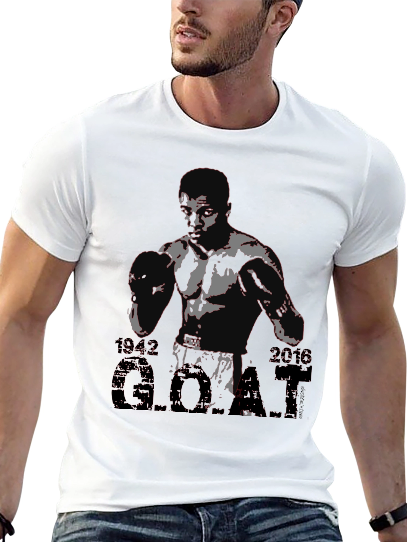 Muhammad Ali GOAT Graphic T-Shirt