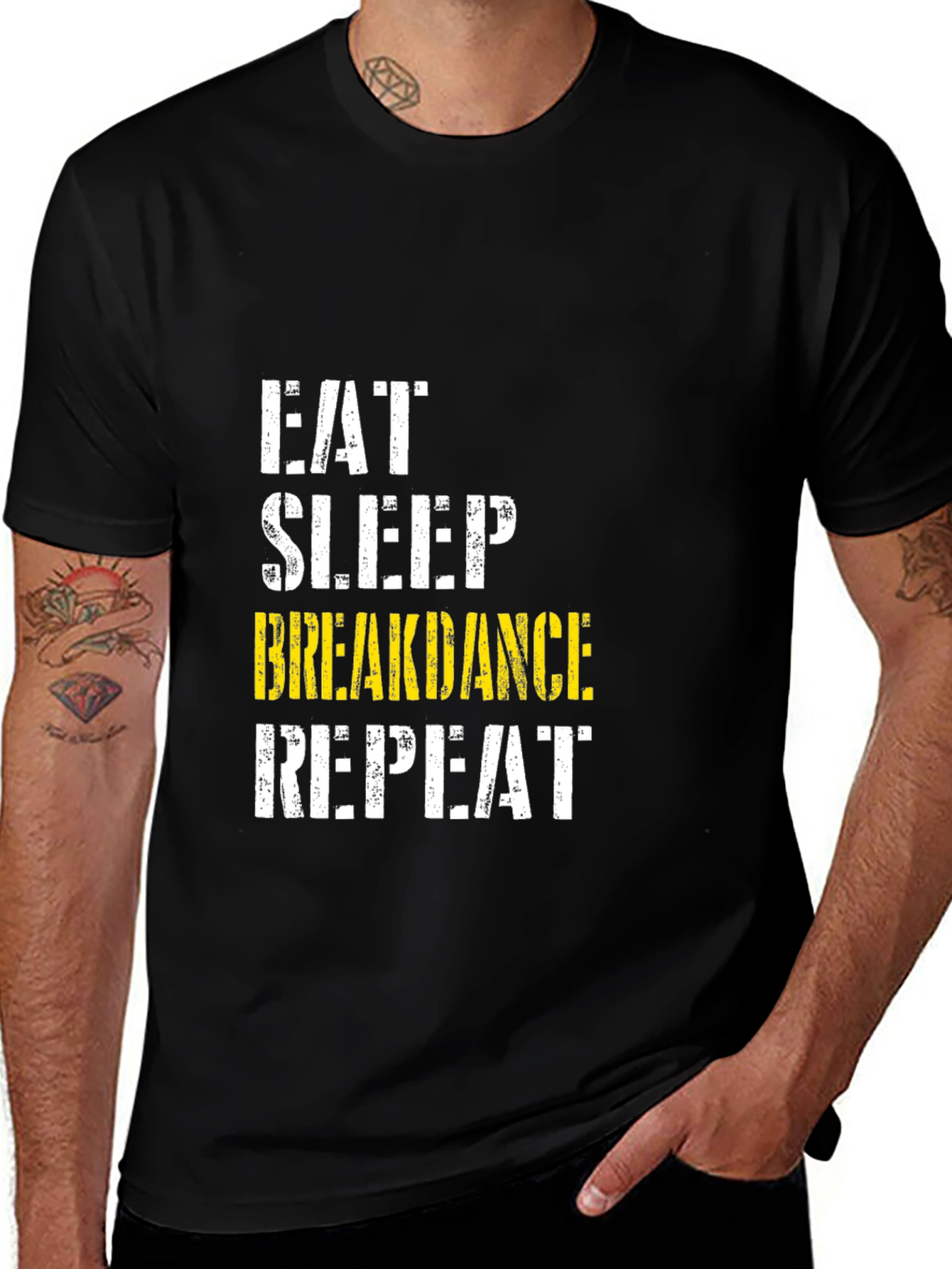 Eat Sleep Breakdance Repeat T-Shirt