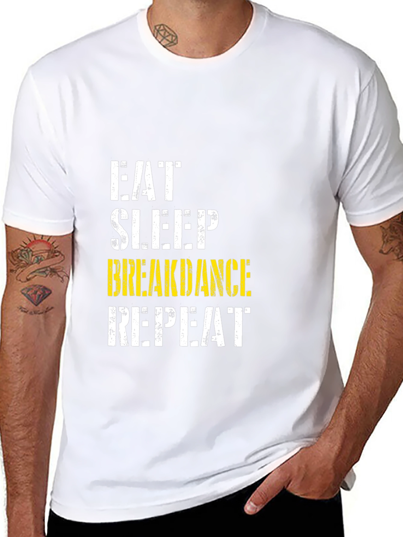 Eat Sleep Breakdance Repeat T-Shirt