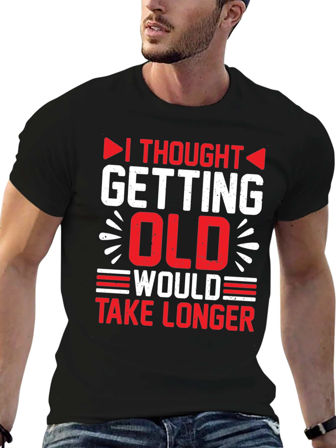 Funny Getting Old Graphic T-Shirt
