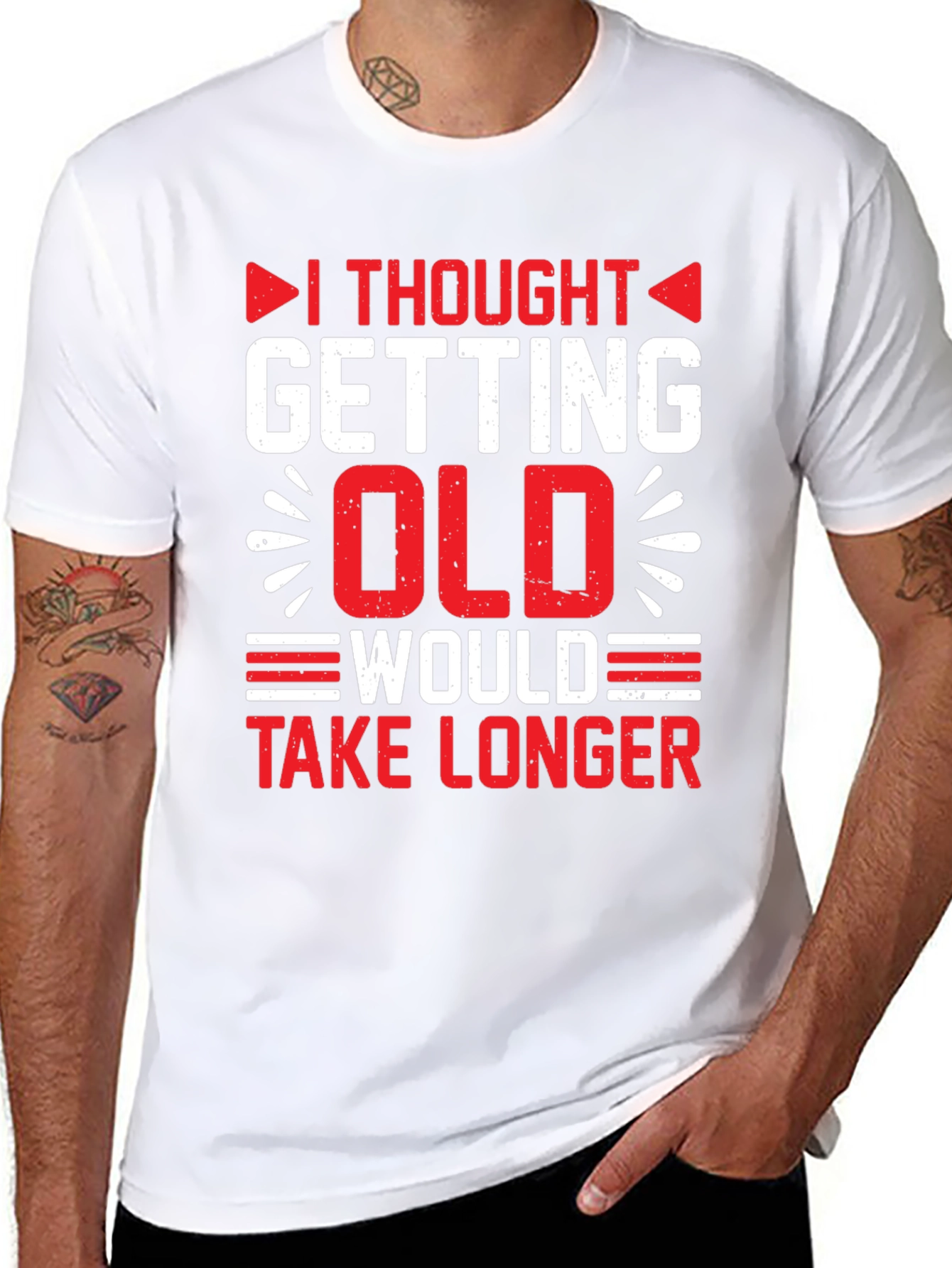Funny Getting Old Graphic T-Shirt