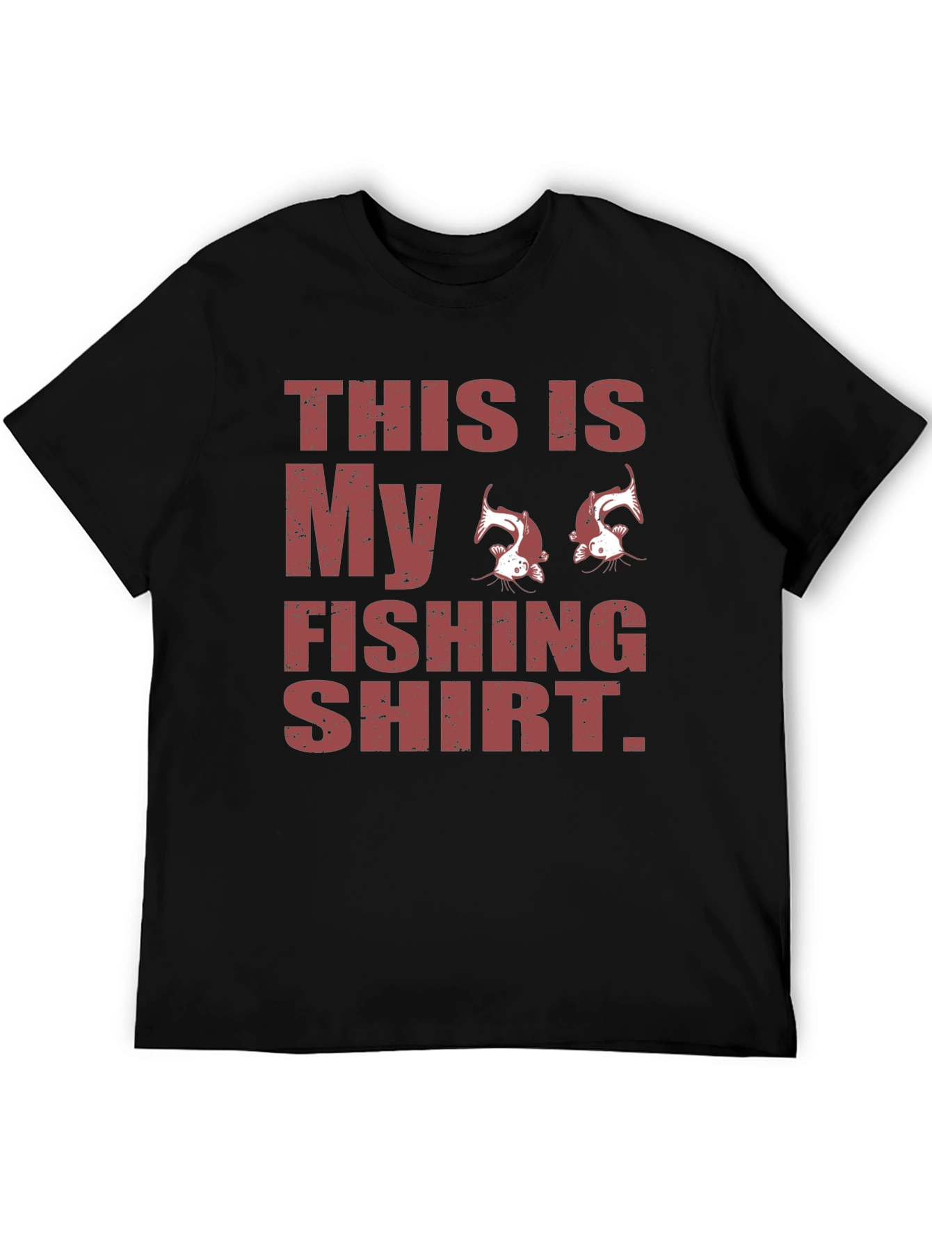 Funny Fishing Shirt - Mens Novelty Graphic Tee