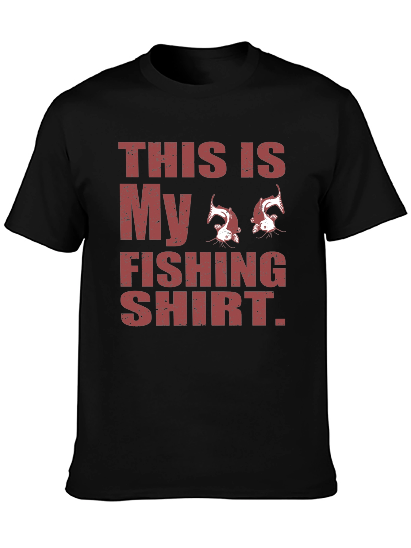 Funny Fishing Shirt - Mens Novelty Graphic Tee