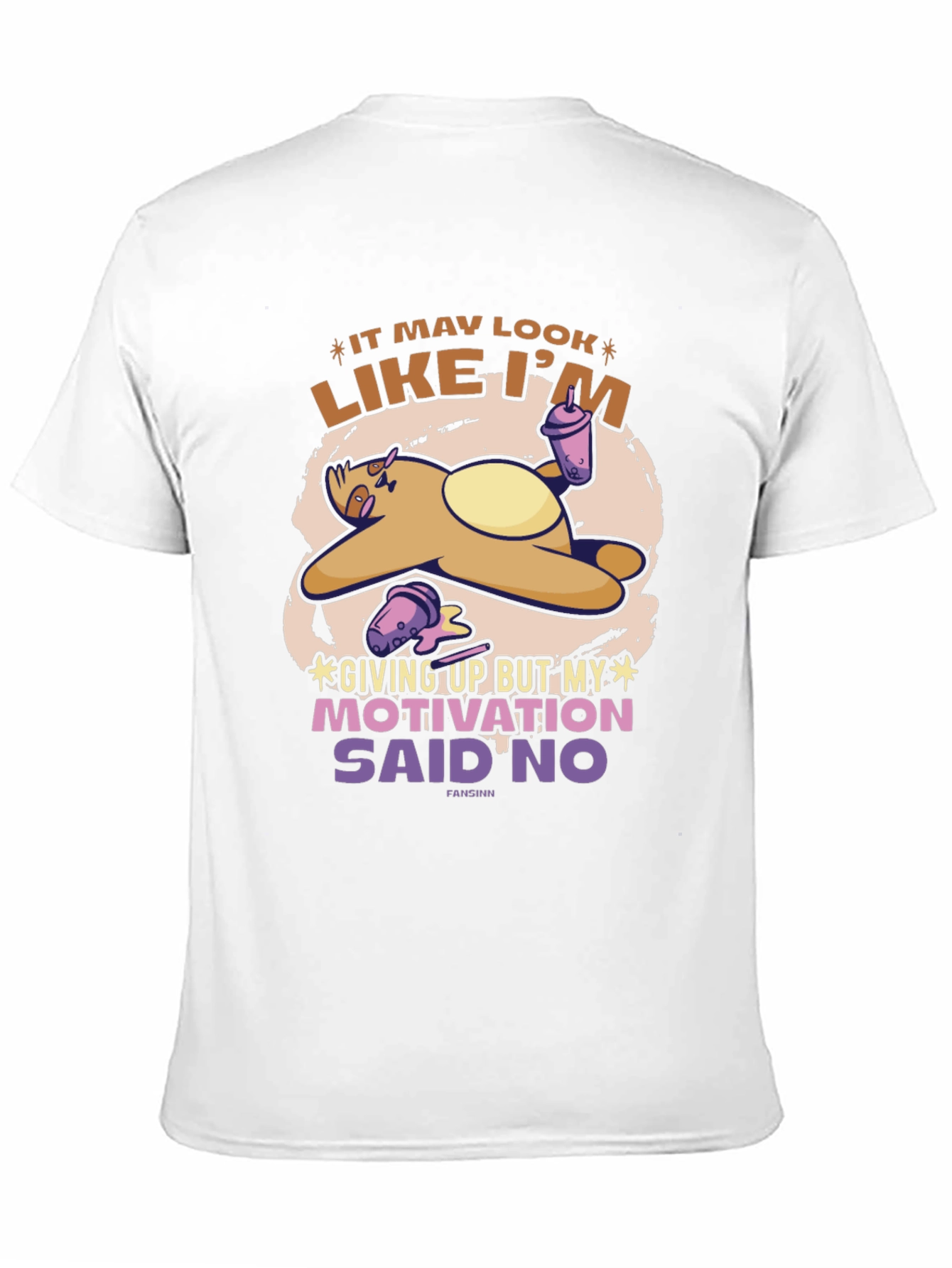 Sloth Motivation T-Shirt - Funny Graphic Tee