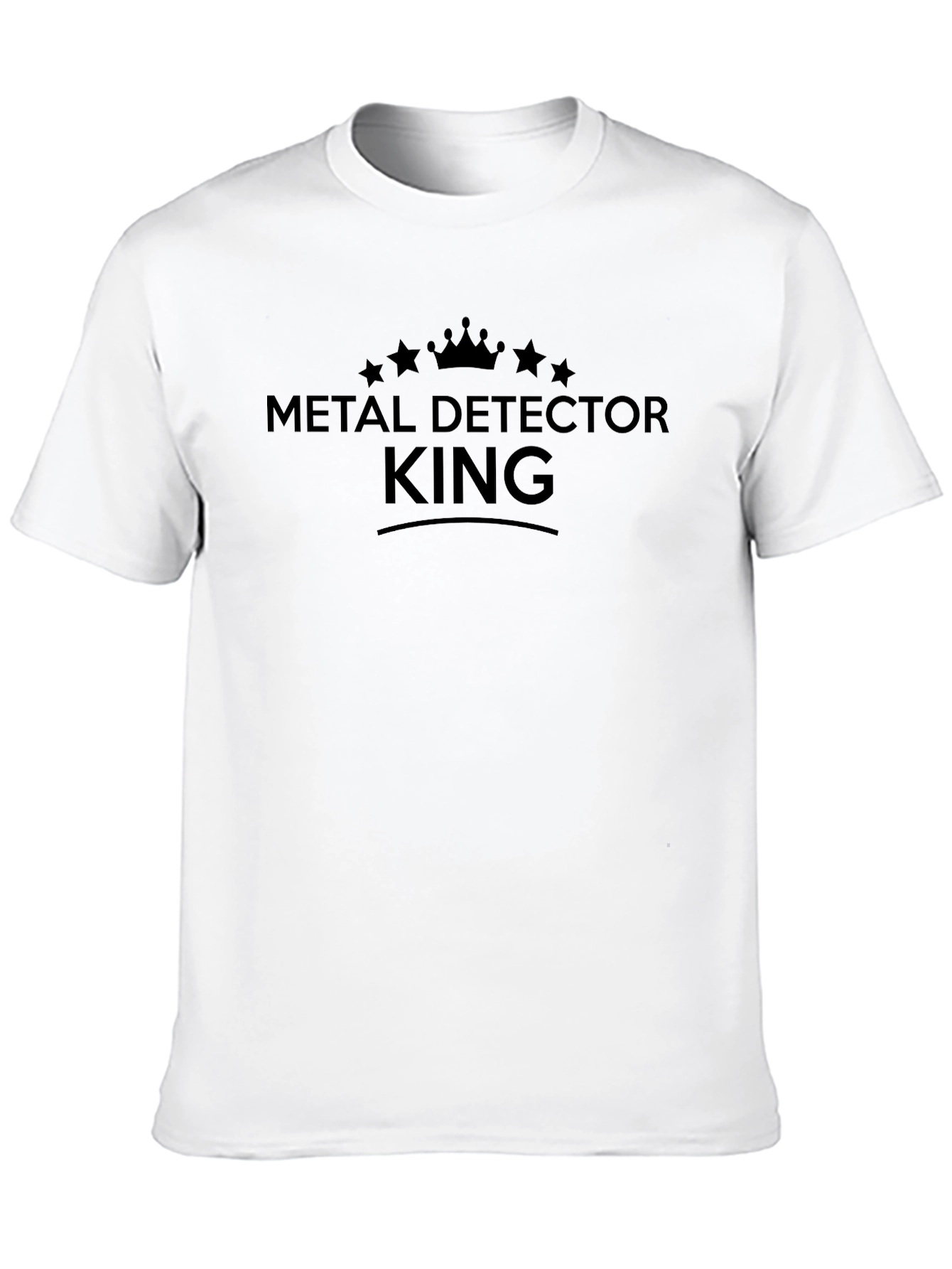 Metal Detector King T-Shirt - Treasure Hunting Tee