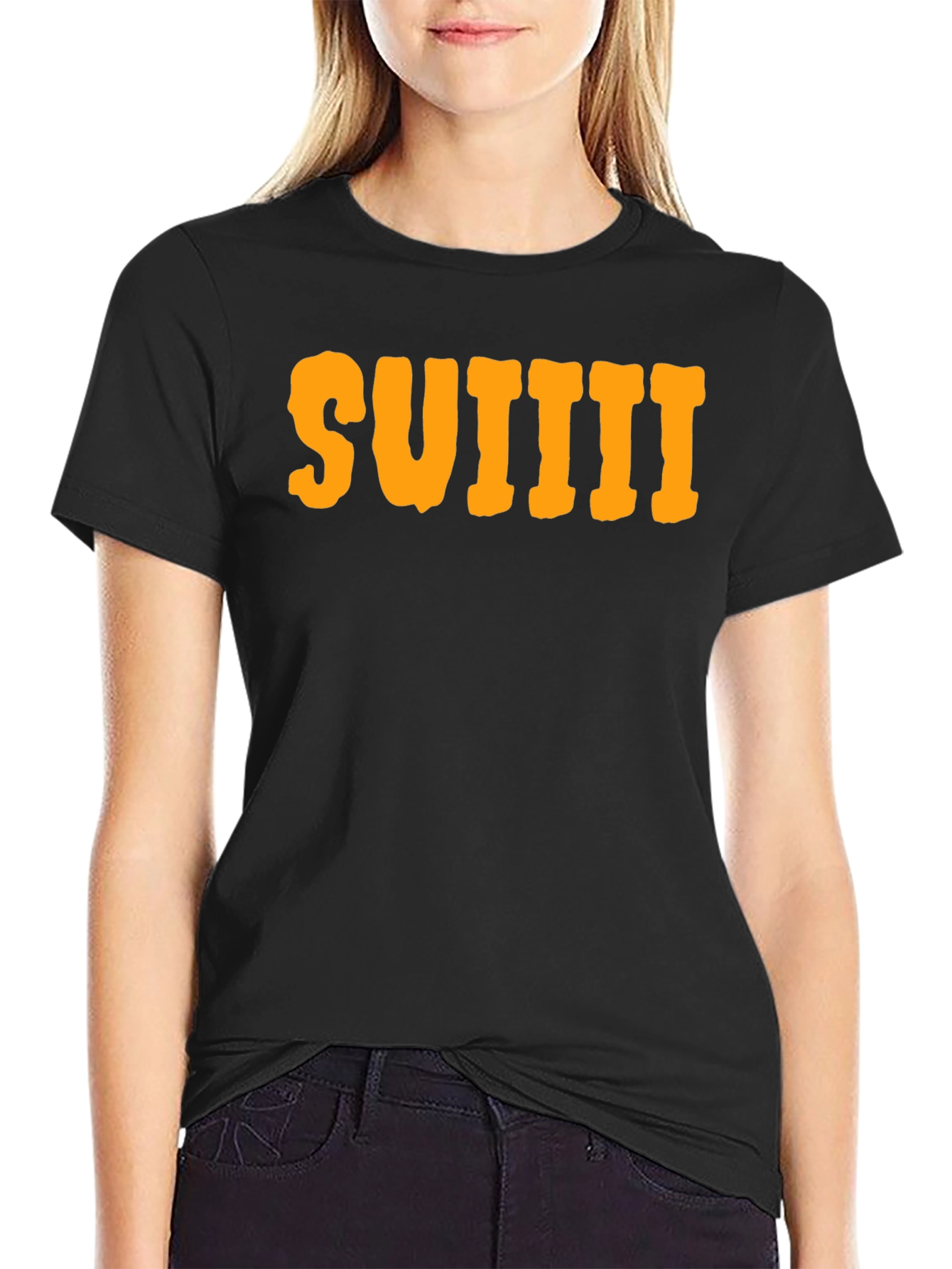 Suiiii Graphic T-Shirt - Casual Cotton Tee