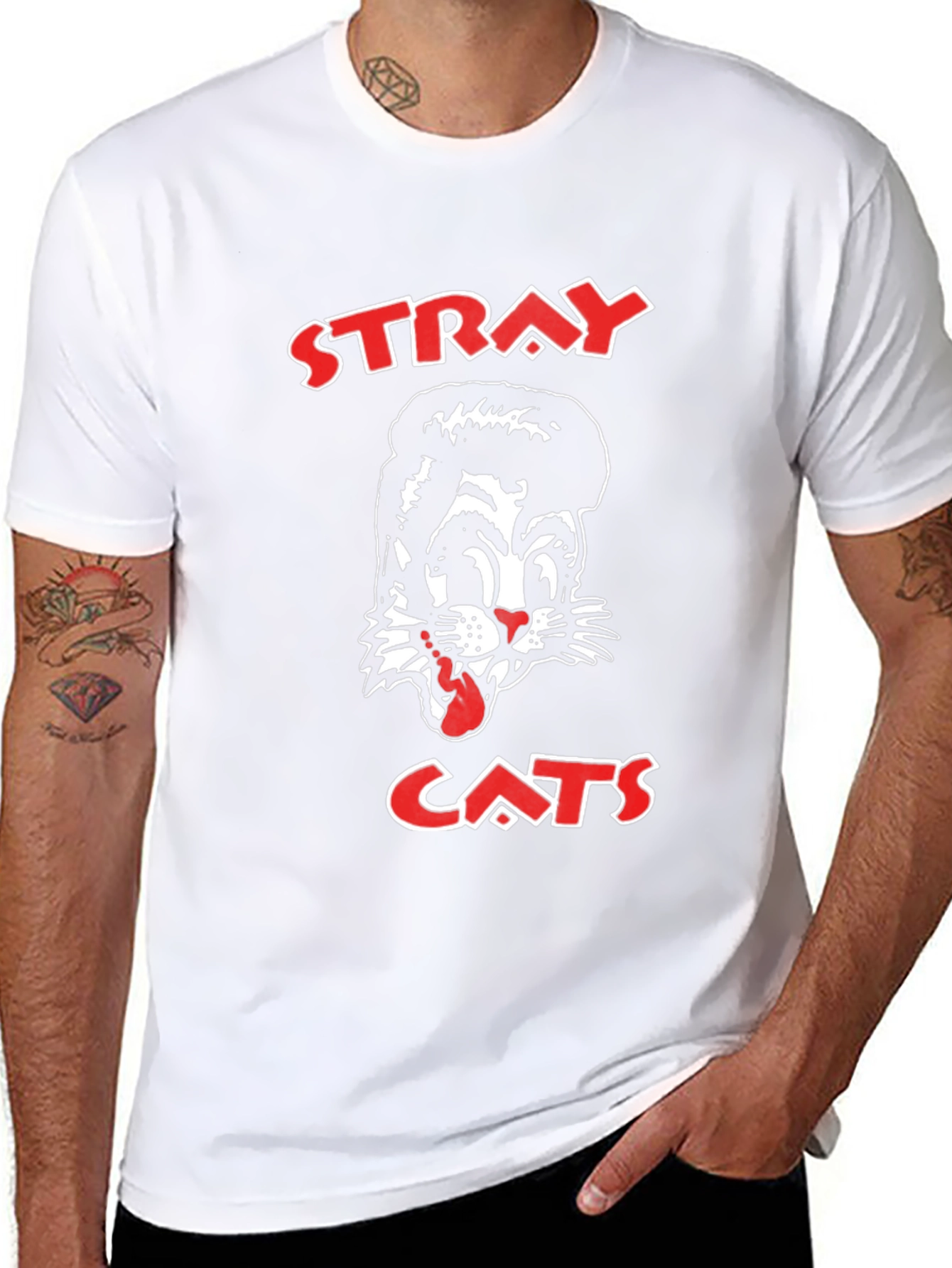 Stray Cats T-Shirt - Rockabilly Style