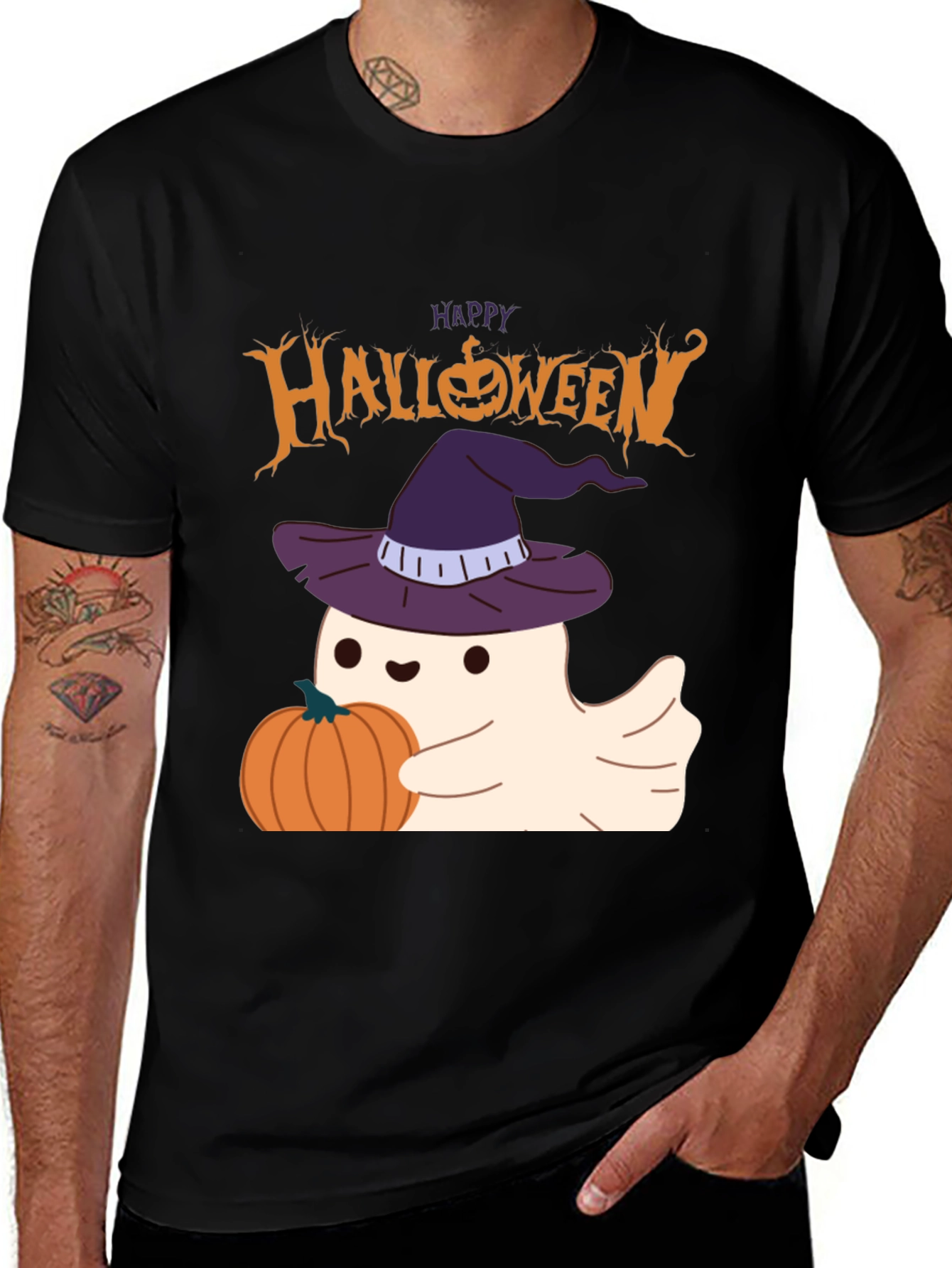 Halloween Ghost T-Shirt