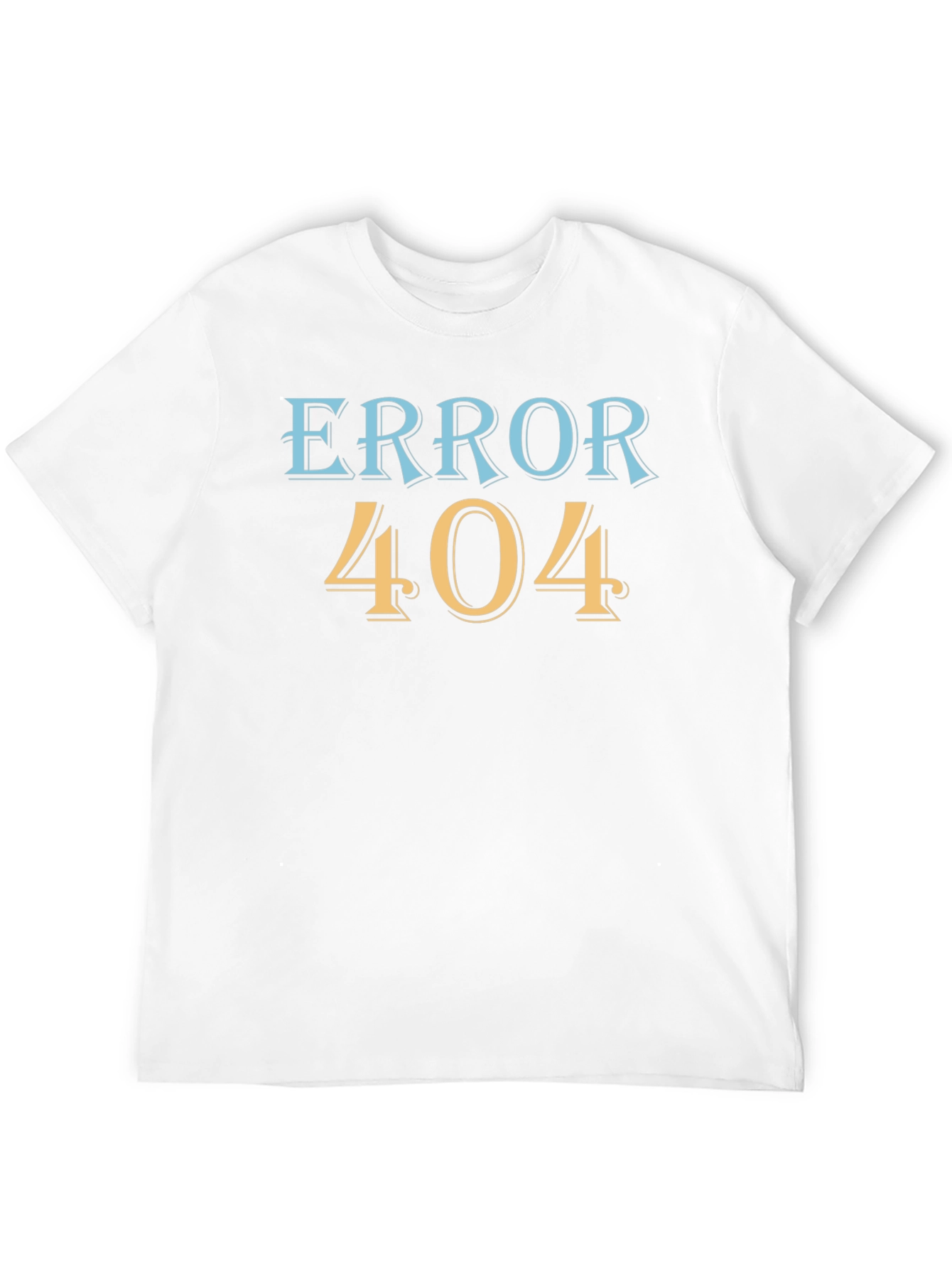 Error 404 T-Shirt - Funny Geek Nerd Tee