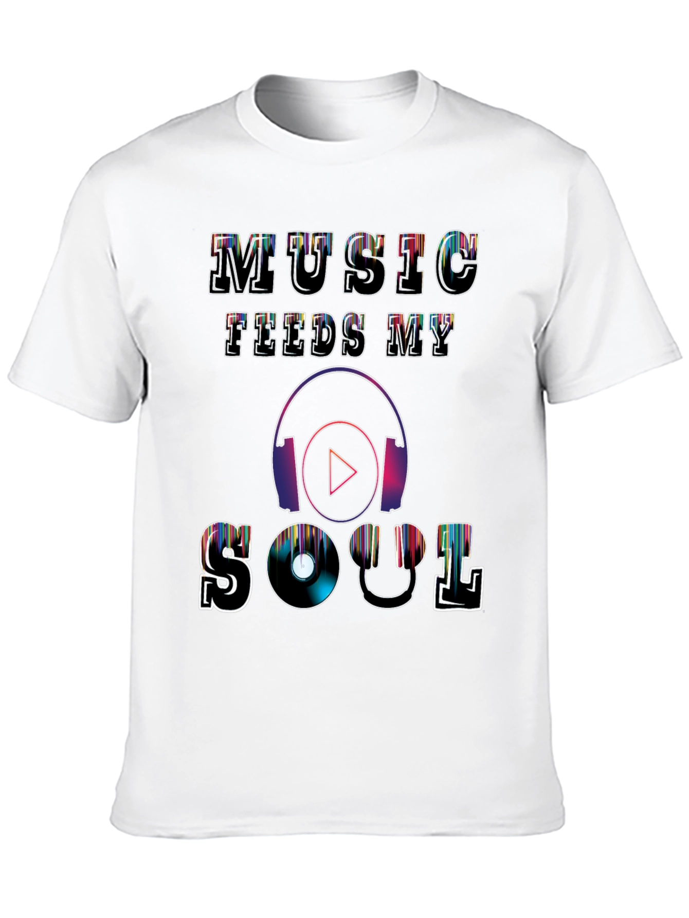 Music Feeds My Soul Graphic Tee