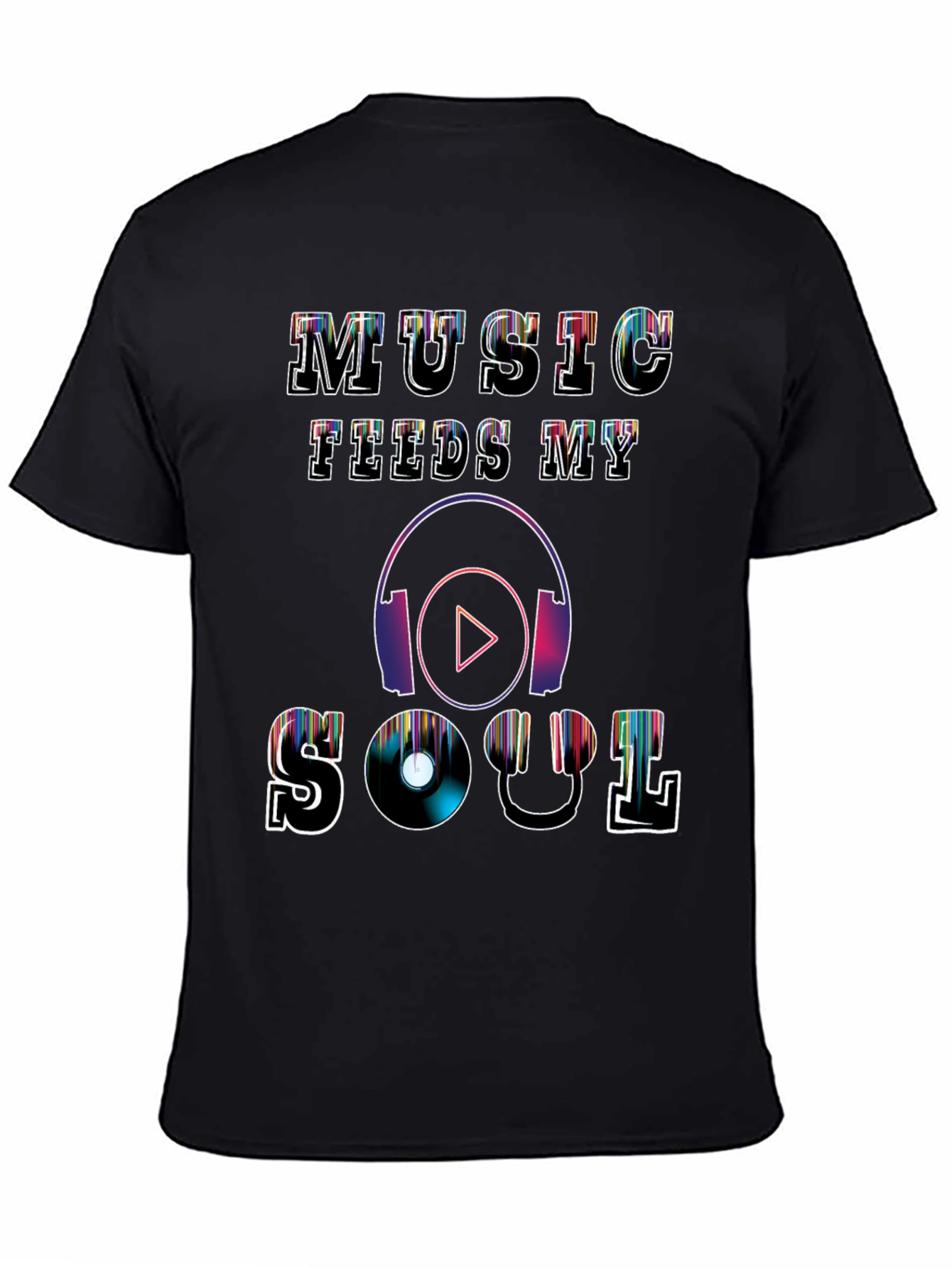 Music Feeds My Soul Graphic Tee